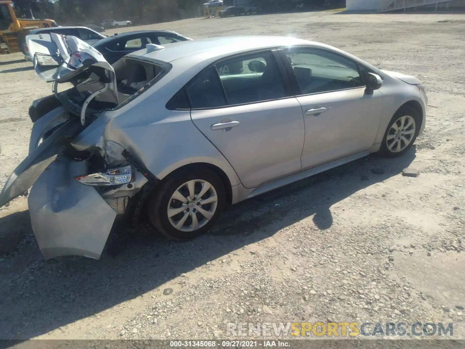 4 Photograph of a damaged car 5YFEPRAE0LP109973 TOYOTA COROLLA 2020