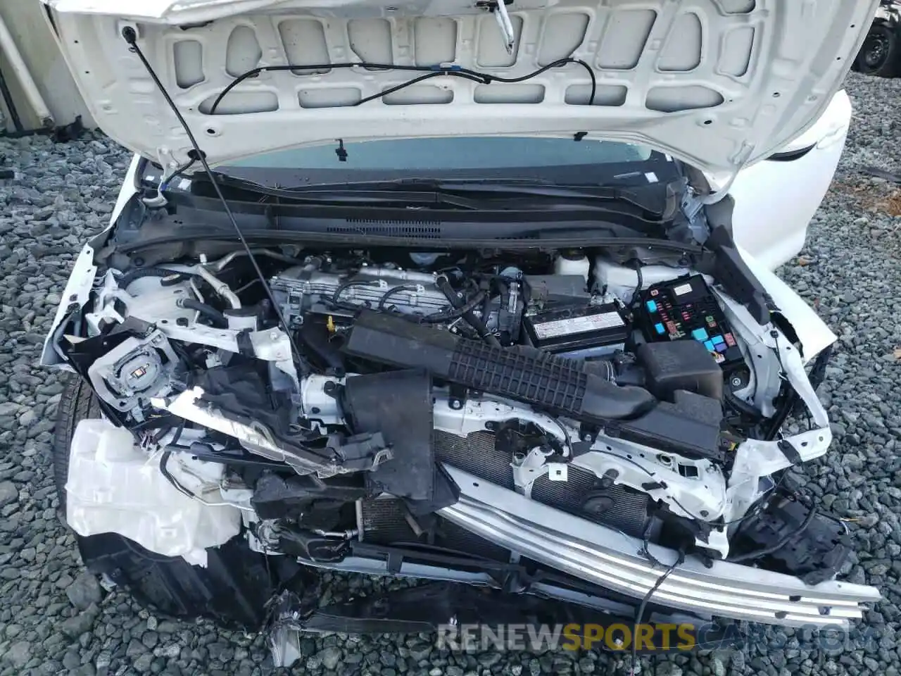 7 Photograph of a damaged car 5YFEPRAE0LP110265 TOYOTA COROLLA 2020