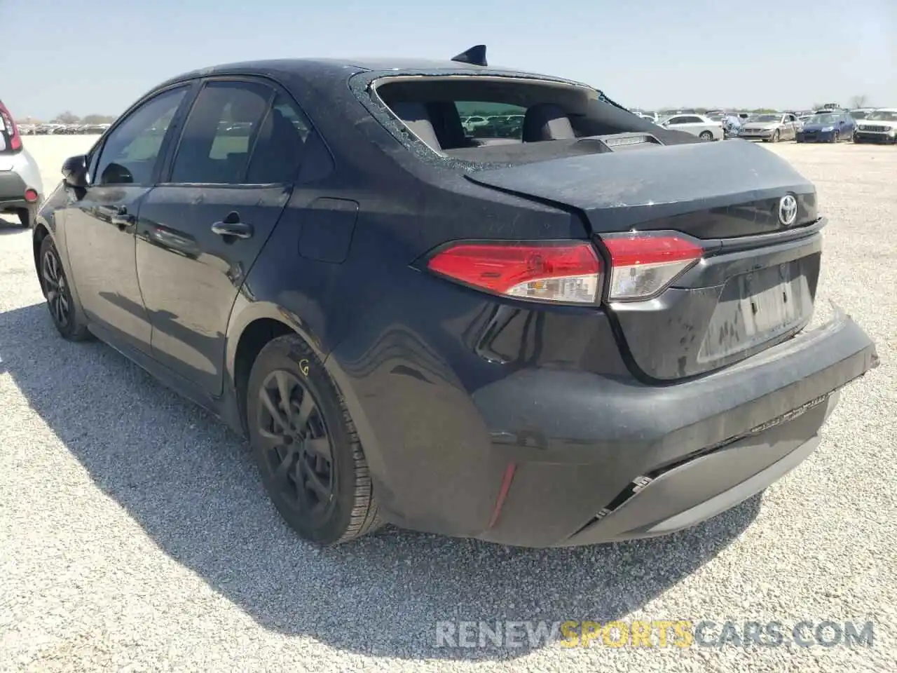 3 Photograph of a damaged car 5YFEPRAE0LP112548 TOYOTA COROLLA 2020