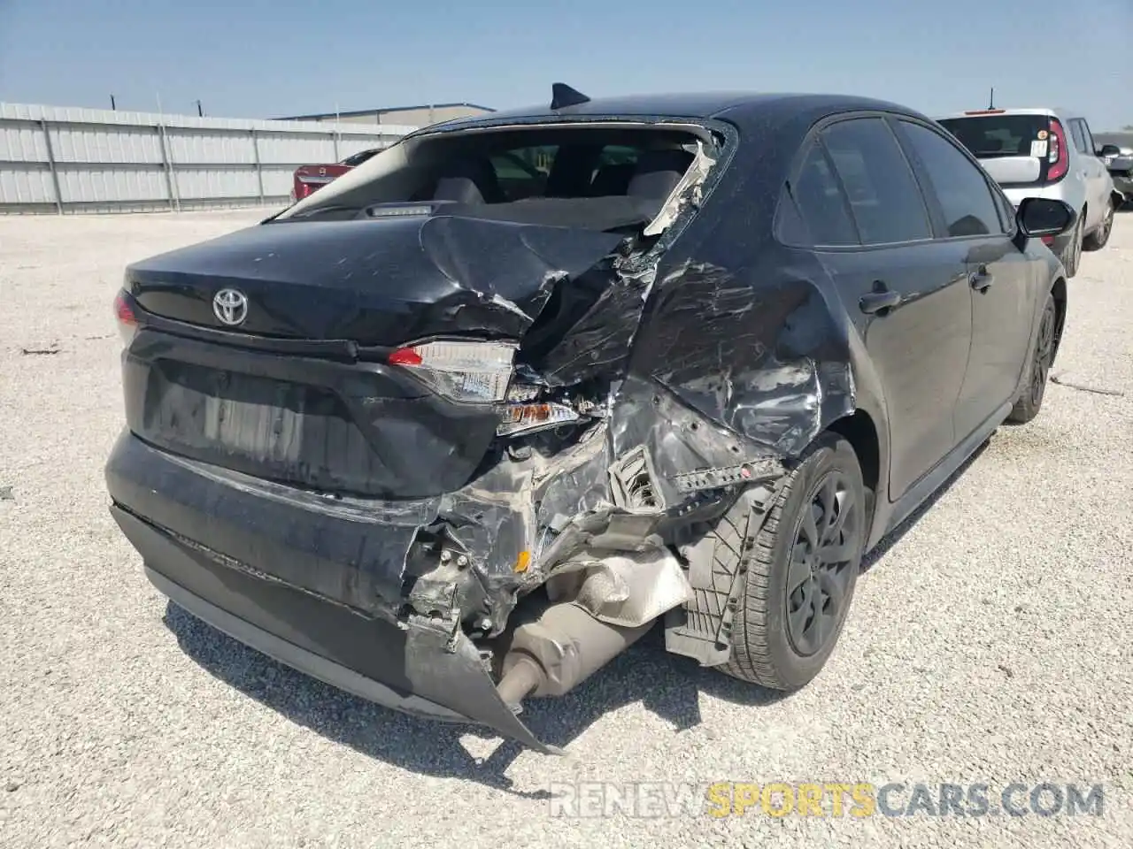 4 Photograph of a damaged car 5YFEPRAE0LP112548 TOYOTA COROLLA 2020