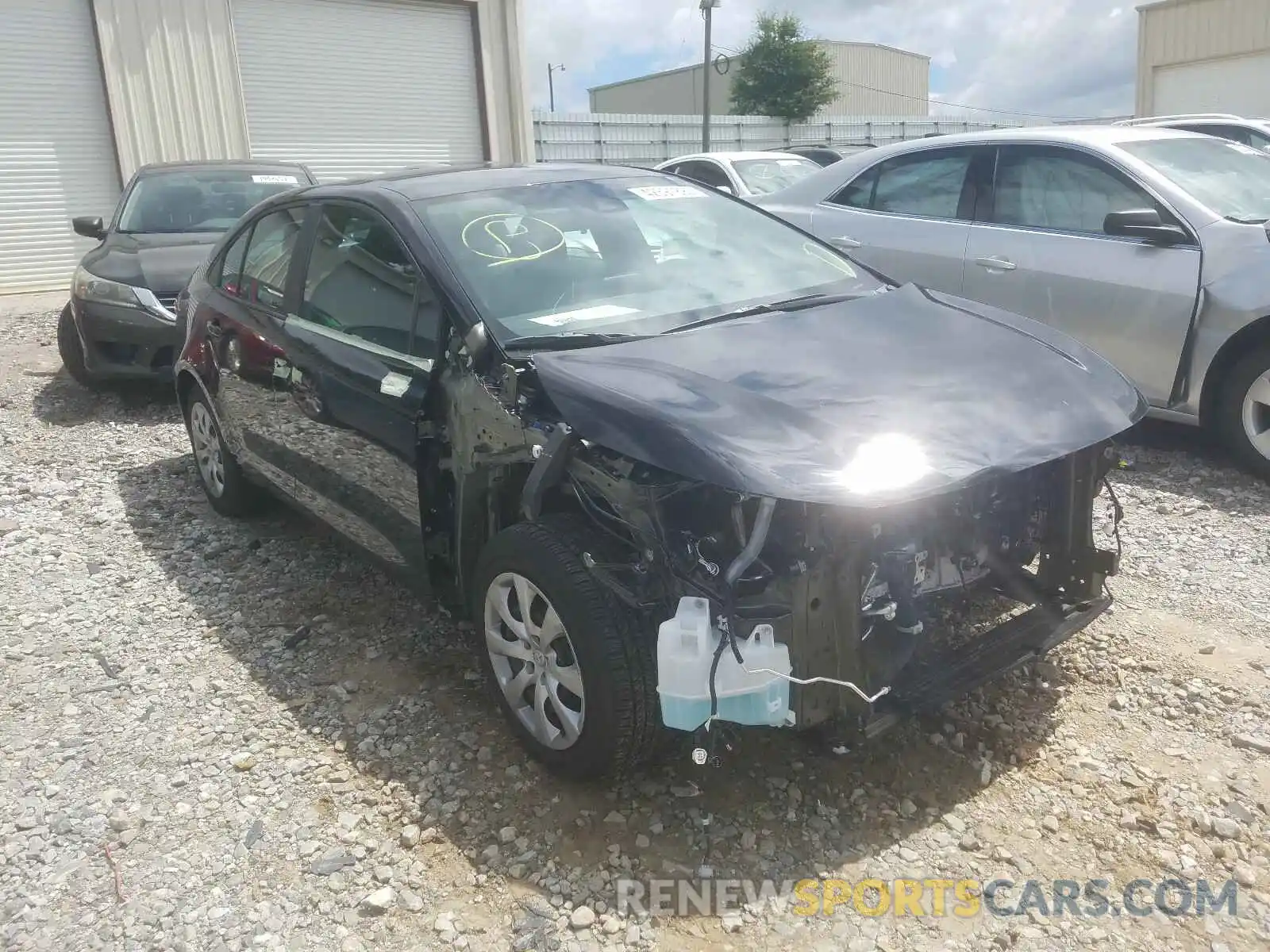 1 Photograph of a damaged car 5YFEPRAE0LP112808 TOYOTA COROLLA 2020