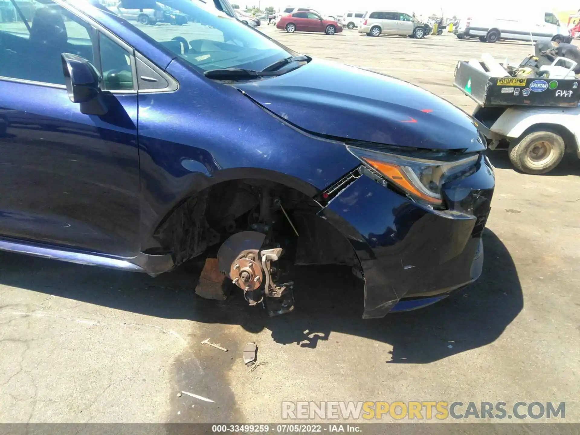 6 Photograph of a damaged car 5YFEPRAE0LP114171 TOYOTA COROLLA 2020