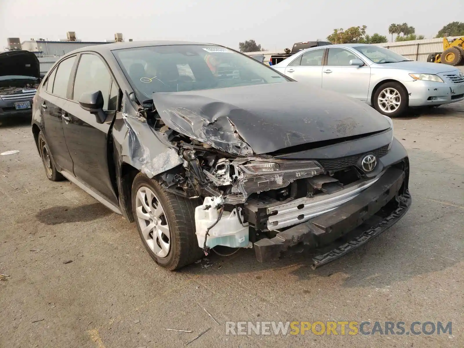 1 Photograph of a damaged car 5YFEPRAE0LP115482 TOYOTA COROLLA 2020