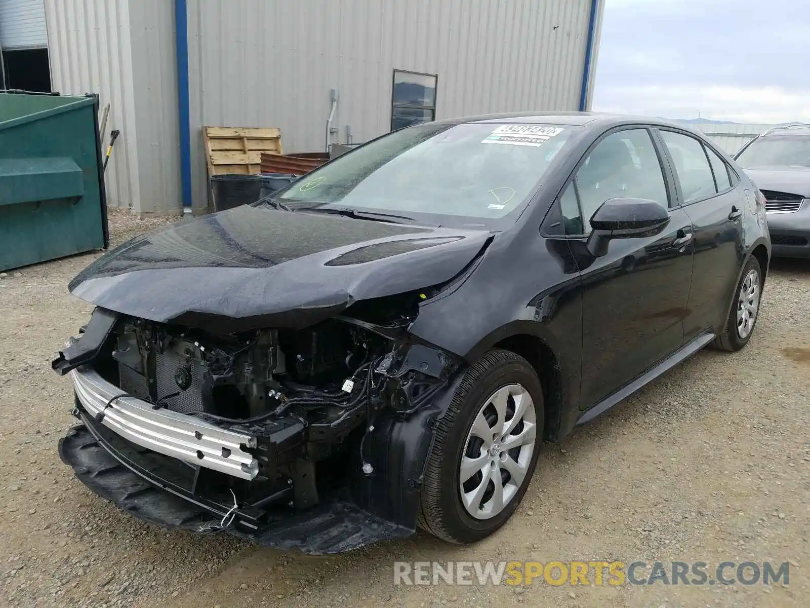 2 Photograph of a damaged car 5YFEPRAE0LP115840 TOYOTA COROLLA 2020