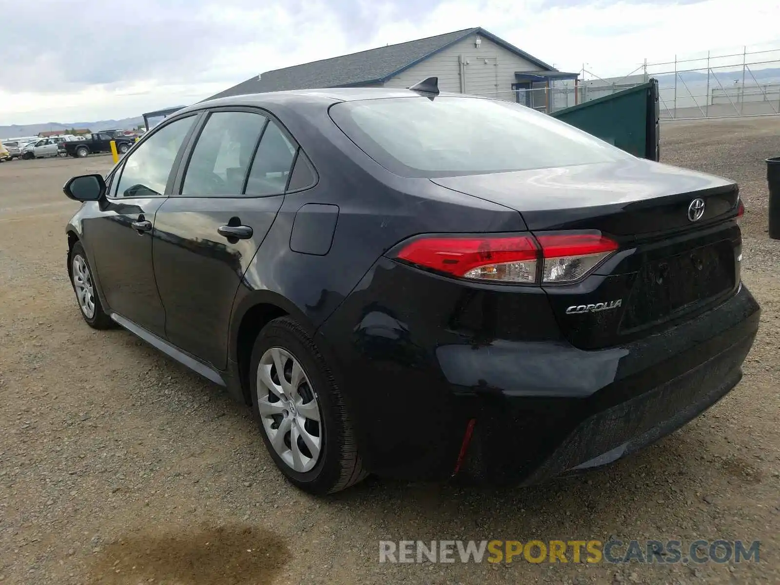 3 Photograph of a damaged car 5YFEPRAE0LP115840 TOYOTA COROLLA 2020