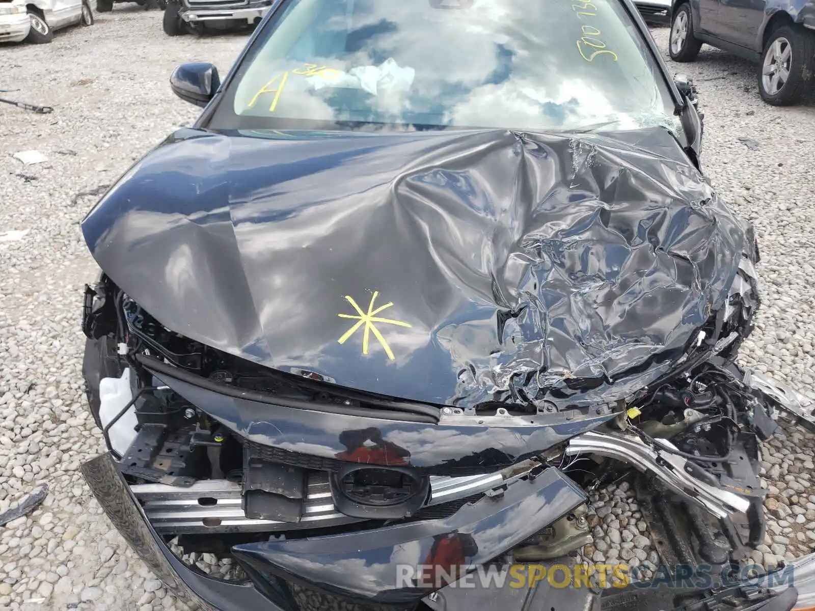 7 Photograph of a damaged car 5YFEPRAE0LP117538 TOYOTA COROLLA 2020