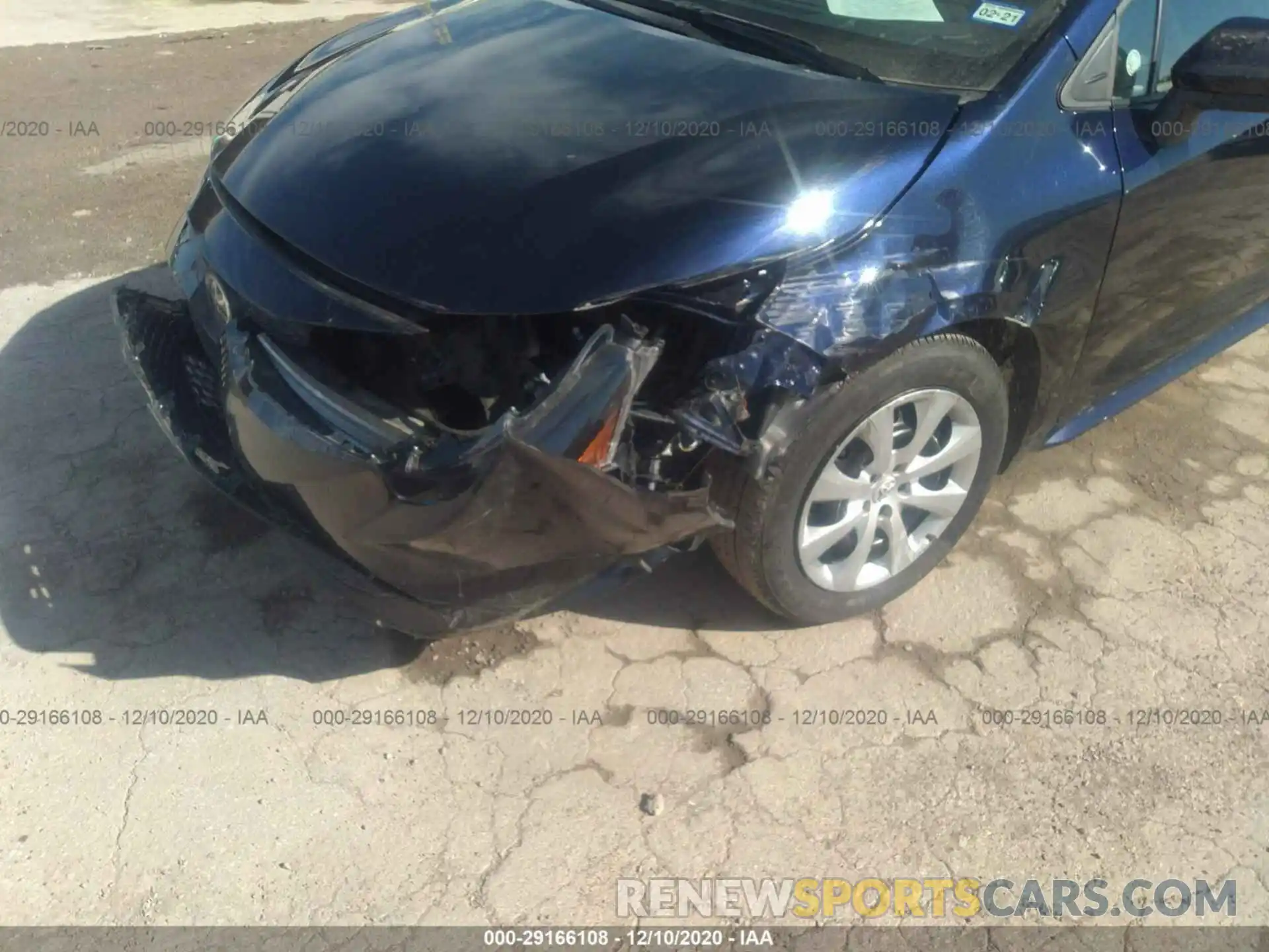 6 Фотография поврежденного автомобиля 5YFEPRAE0LP117622 TOYOTA COROLLA 2020