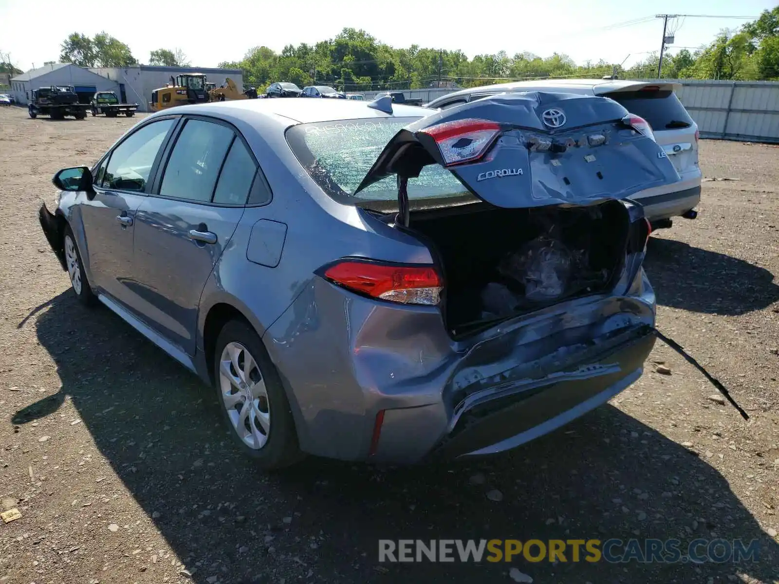 3 Photograph of a damaged car 5YFEPRAE0LP117796 TOYOTA COROLLA 2020