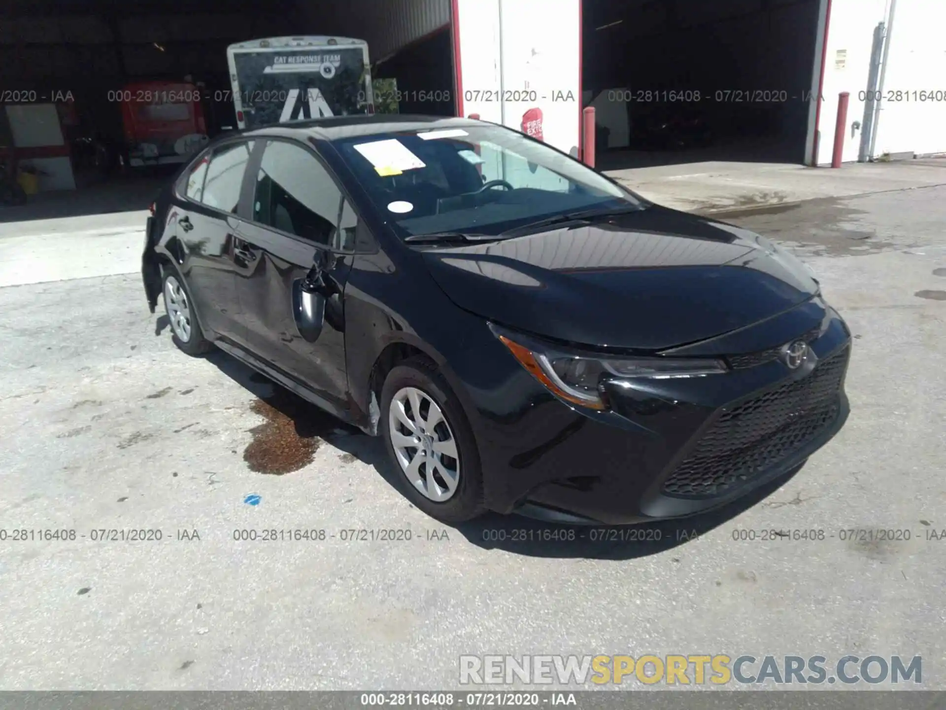 6 Photograph of a damaged car 5YFEPRAE0LP118320 TOYOTA COROLLA 2020