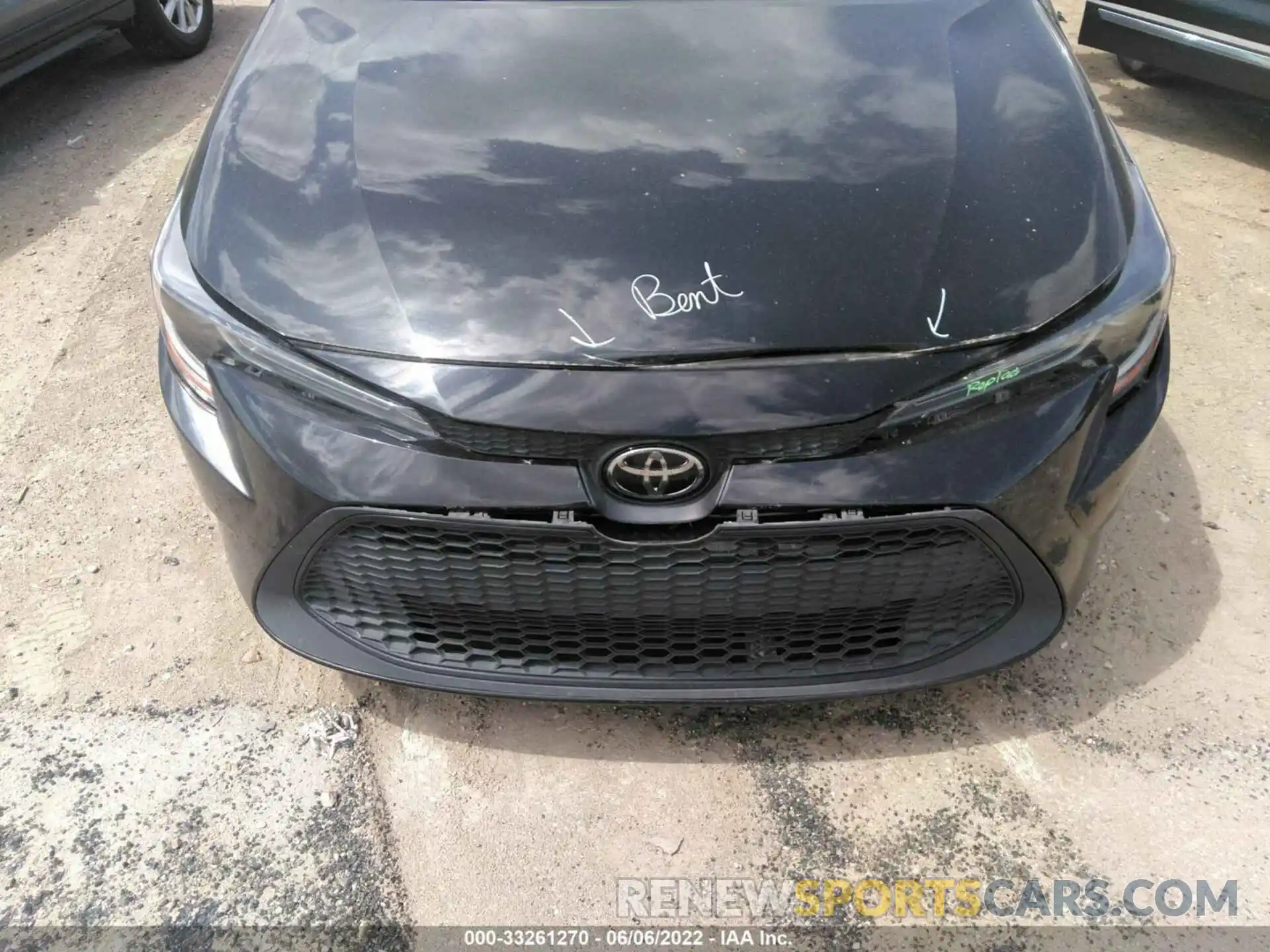 6 Photograph of a damaged car 5YFEPRAE0LP118639 TOYOTA COROLLA 2020