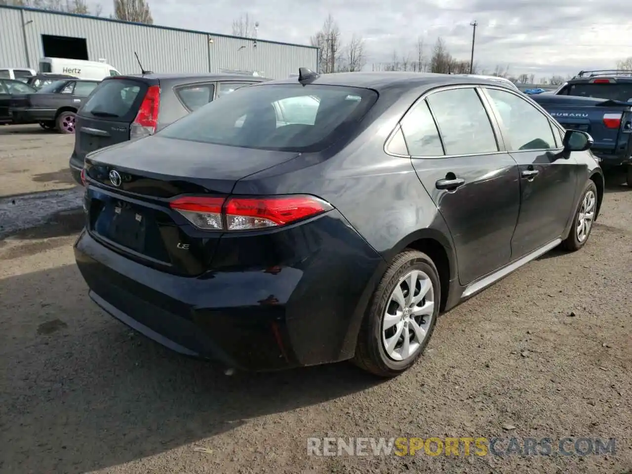 4 Photograph of a damaged car 5YFEPRAE0LP118964 TOYOTA COROLLA 2020