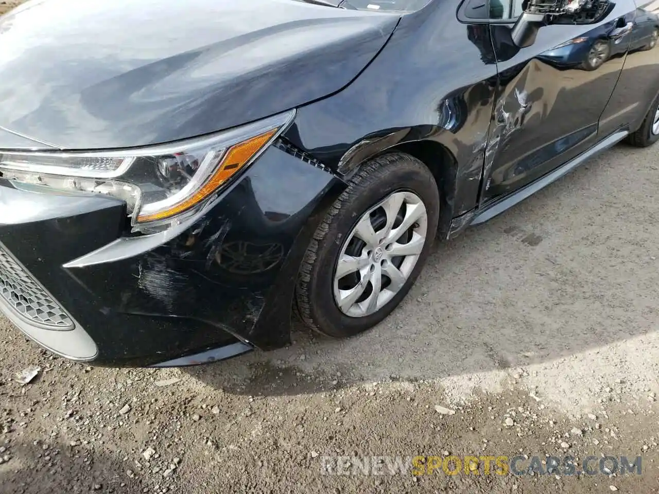 9 Photograph of a damaged car 5YFEPRAE0LP118964 TOYOTA COROLLA 2020