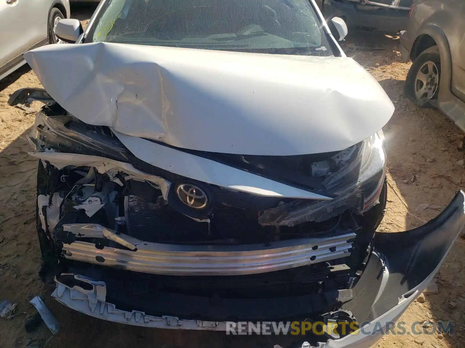 7 Photograph of a damaged car 5YFEPRAE0LP120004 TOYOTA COROLLA 2020