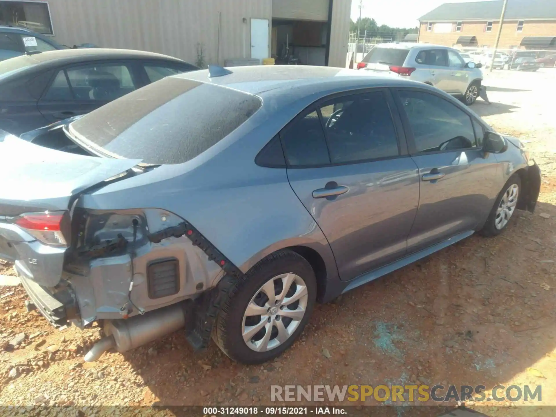 4 Photograph of a damaged car 5YFEPRAE0LP124165 TOYOTA COROLLA 2020