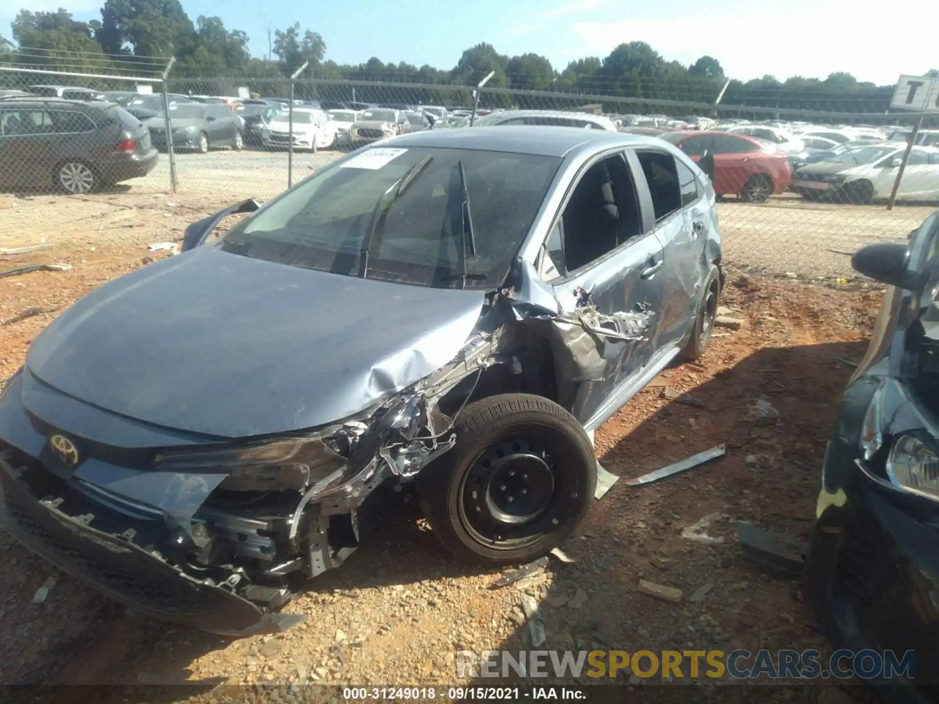 6 Photograph of a damaged car 5YFEPRAE0LP124165 TOYOTA COROLLA 2020