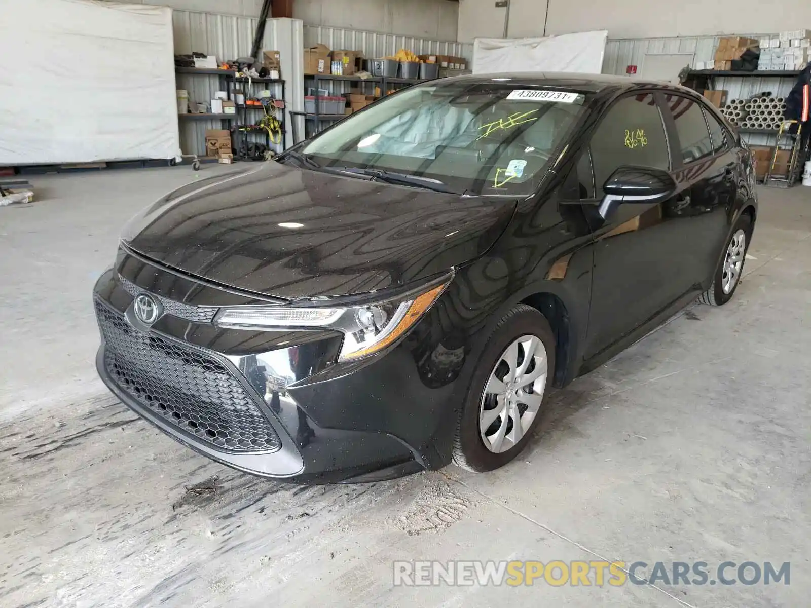 2 Photograph of a damaged car 5YFEPRAE0LP124540 TOYOTA COROLLA 2020