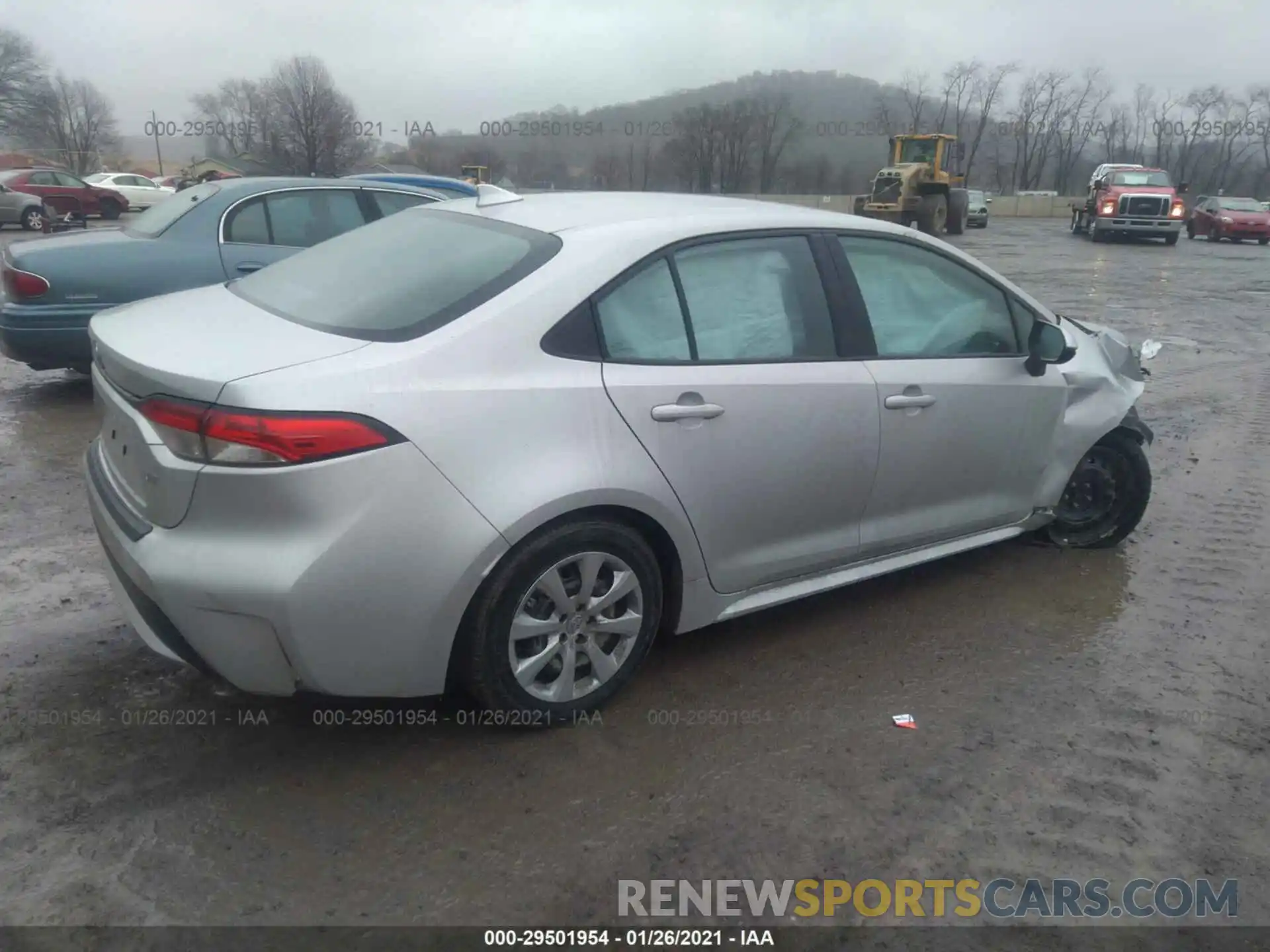 4 Photograph of a damaged car 5YFEPRAE0LP126174 TOYOTA COROLLA 2020