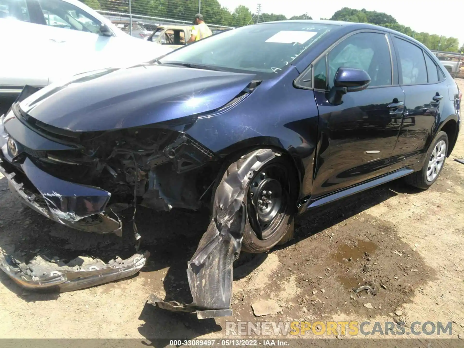 2 Photograph of a damaged car 5YFEPRAE0LP129088 TOYOTA COROLLA 2020