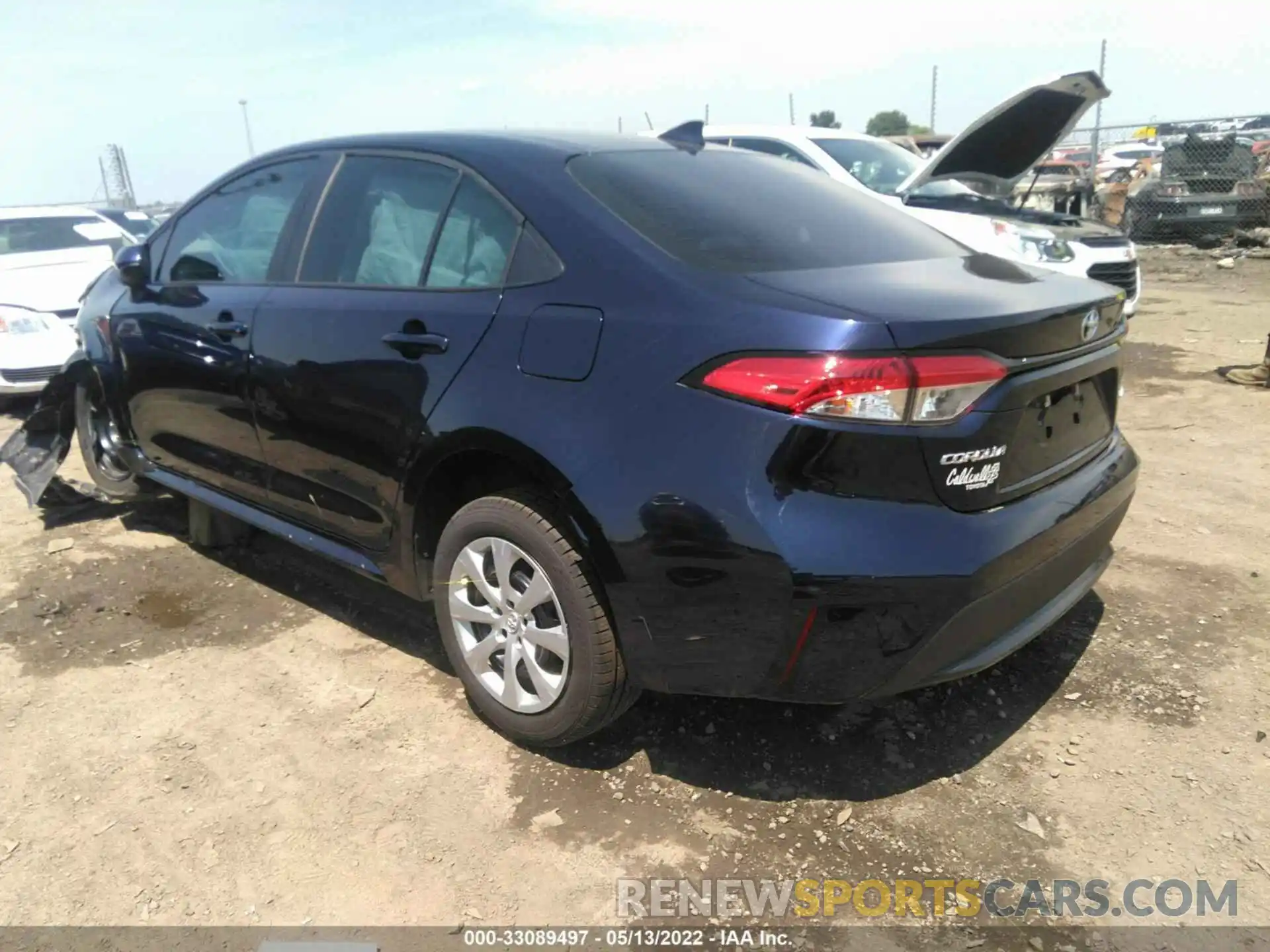 3 Photograph of a damaged car 5YFEPRAE0LP129088 TOYOTA COROLLA 2020