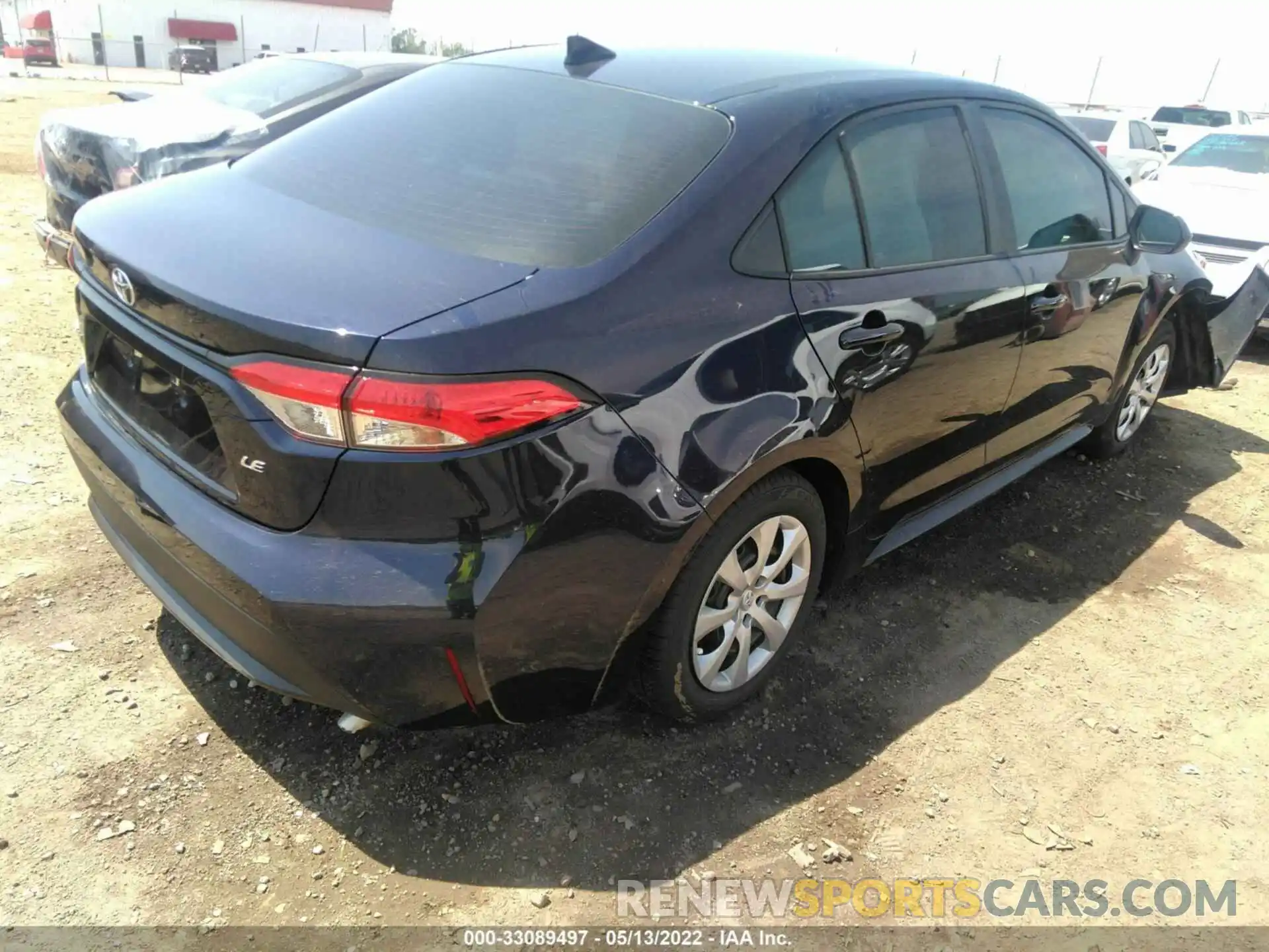 4 Photograph of a damaged car 5YFEPRAE0LP129088 TOYOTA COROLLA 2020