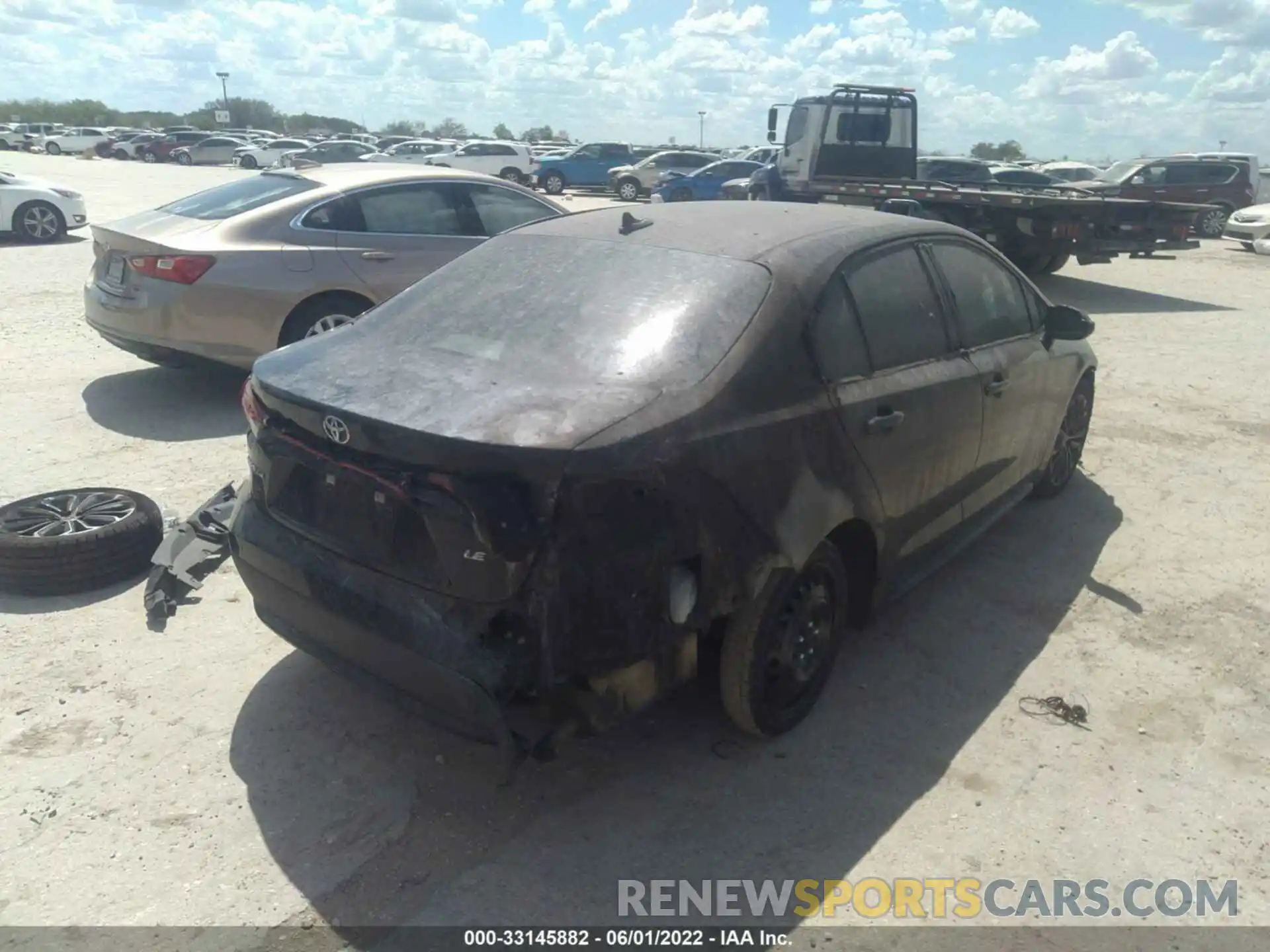 6 Photograph of a damaged car 5YFEPRAE0LP130984 TOYOTA COROLLA 2020