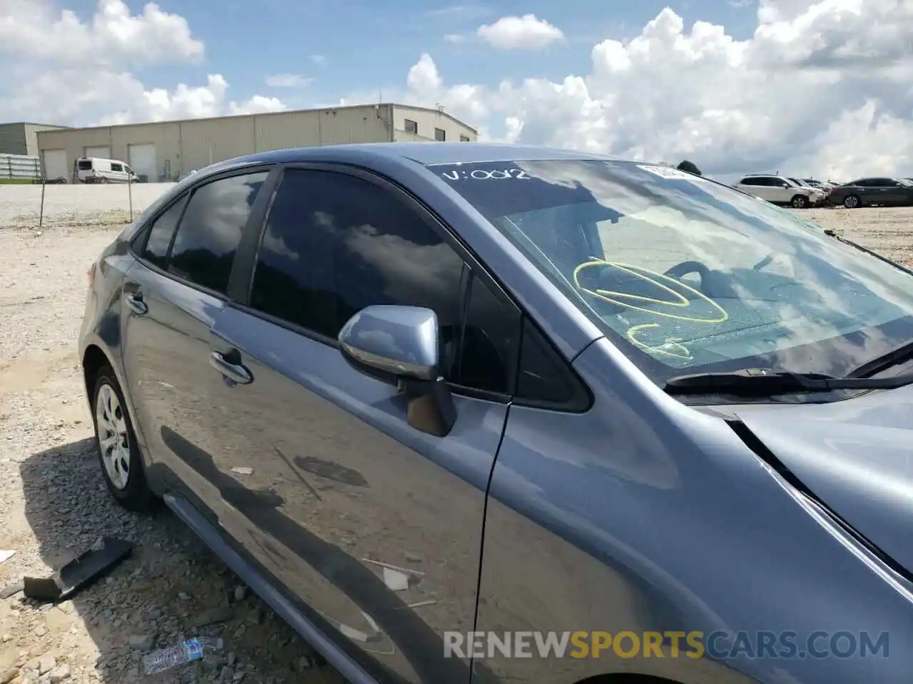 10 Photograph of a damaged car 5YFEPRAE0LP140012 TOYOTA COROLLA 2020