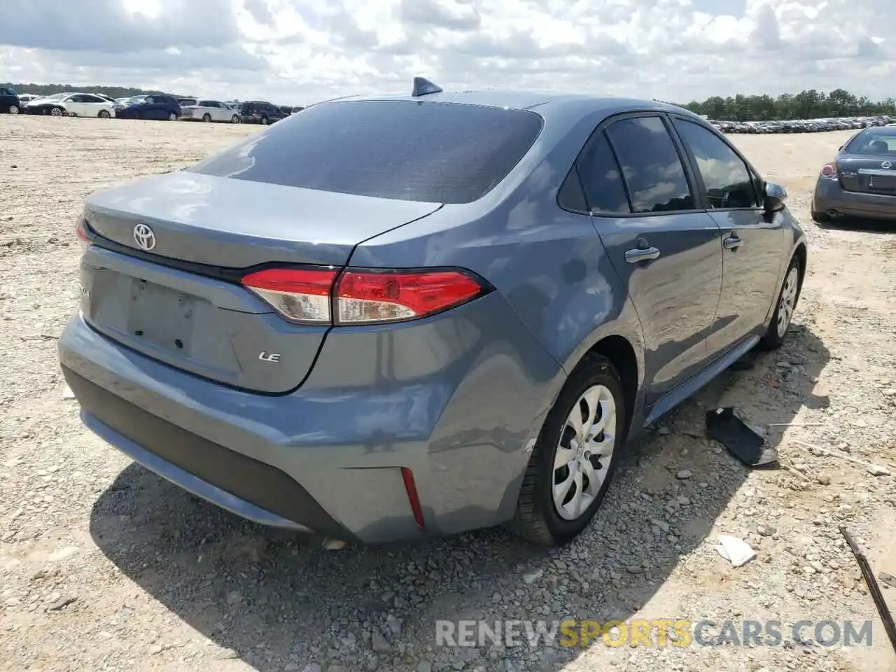 4 Photograph of a damaged car 5YFEPRAE0LP140012 TOYOTA COROLLA 2020