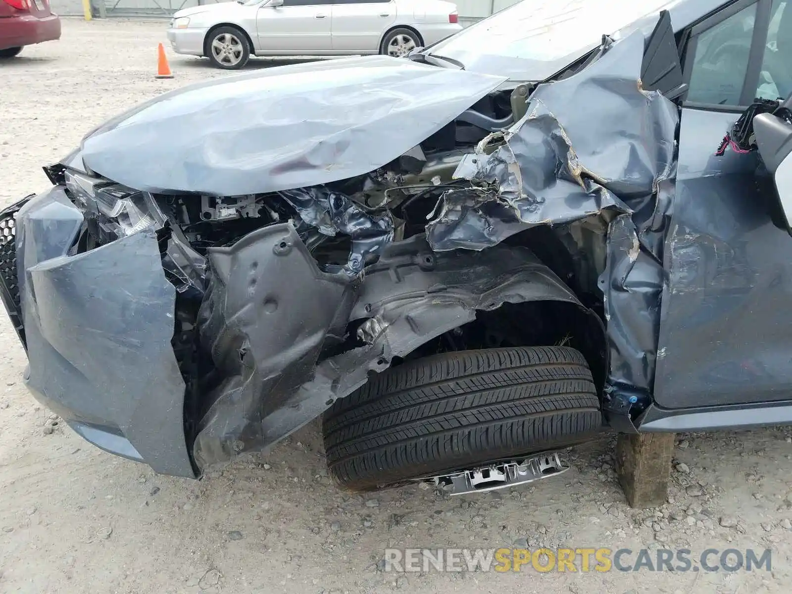 9 Photograph of a damaged car 5YFEPRAE0LP144349 TOYOTA COROLLA 2020