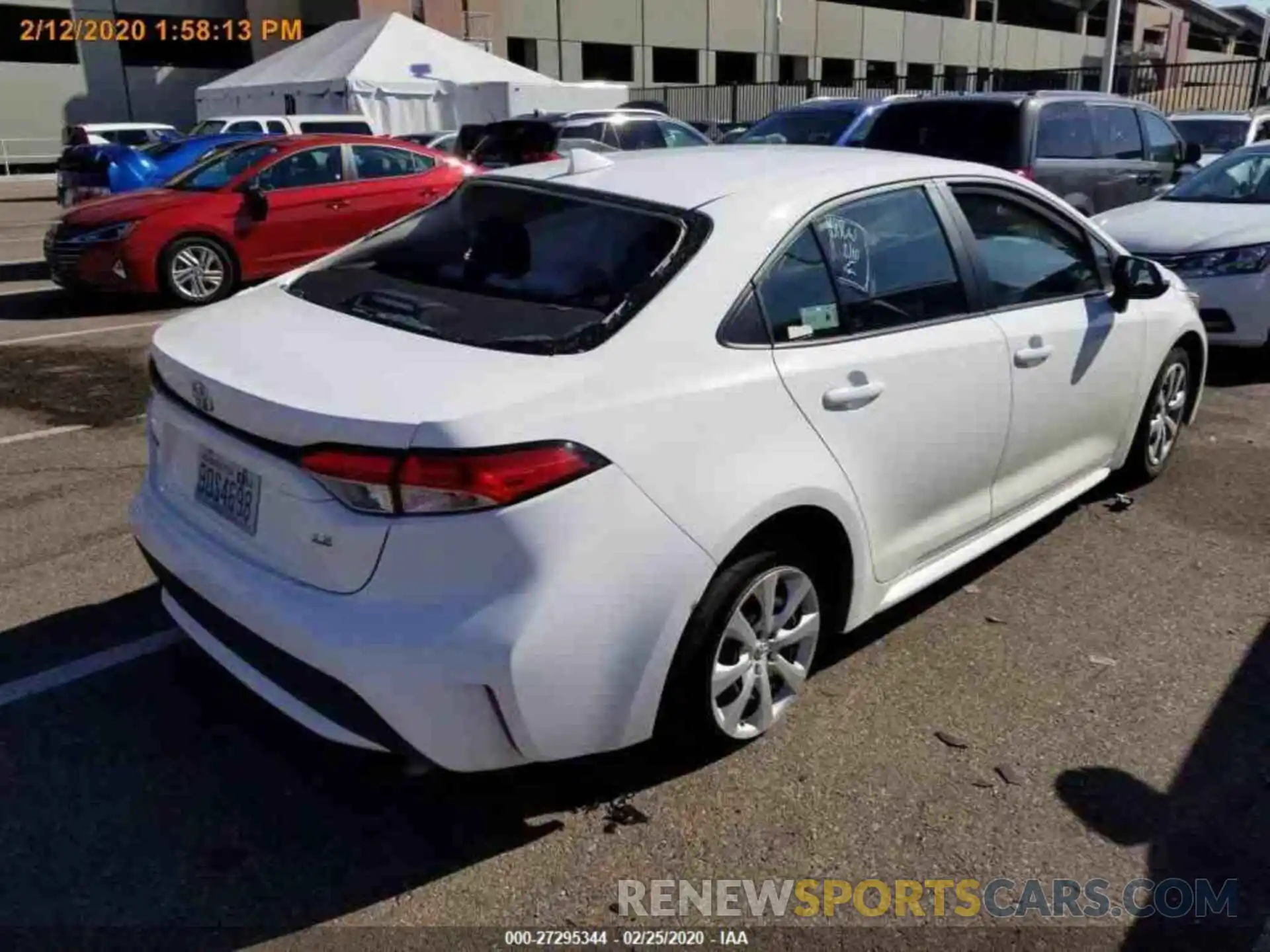 13 Photograph of a damaged car 5YFEPRAE1LP004889 TOYOTA COROLLA 2020