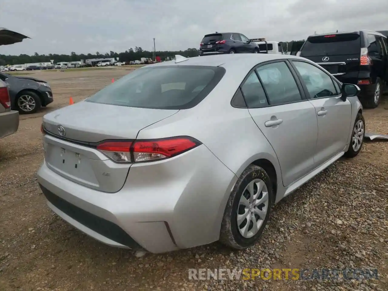 4 Photograph of a damaged car 5YFEPRAE1LP005380 TOYOTA COROLLA 2020