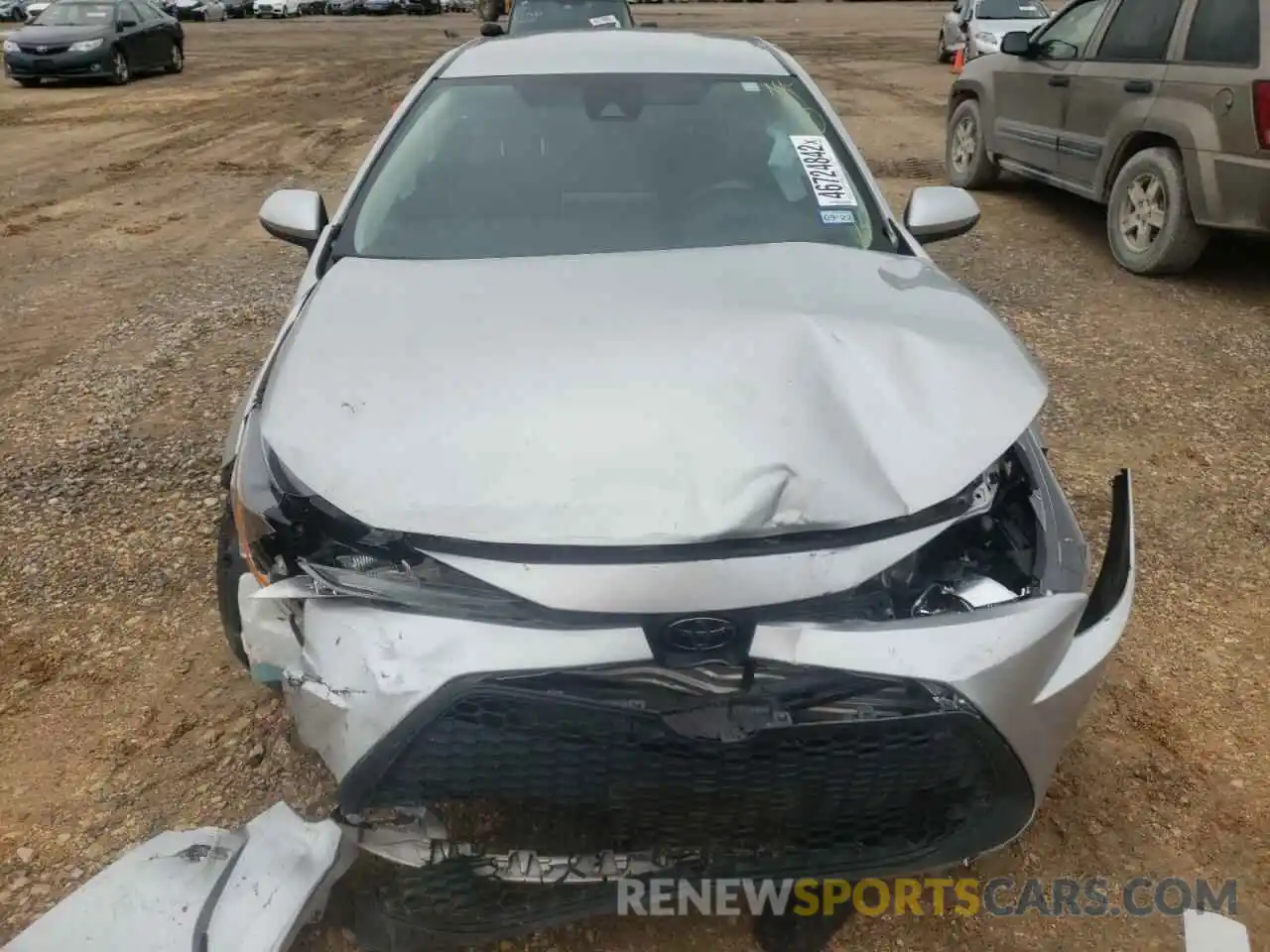 9 Photograph of a damaged car 5YFEPRAE1LP005380 TOYOTA COROLLA 2020