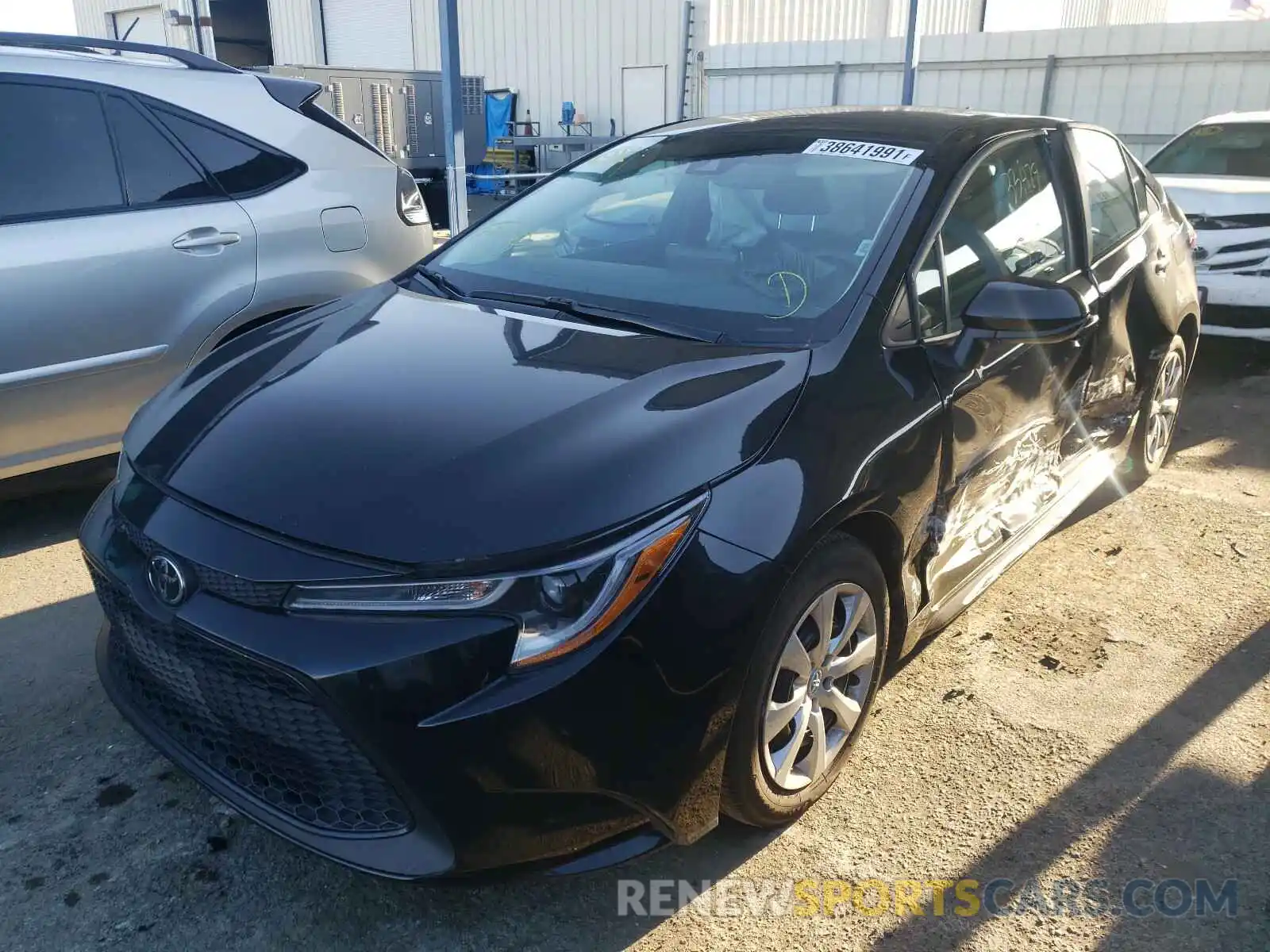 2 Photograph of a damaged car 5YFEPRAE1LP005900 TOYOTA COROLLA 2020