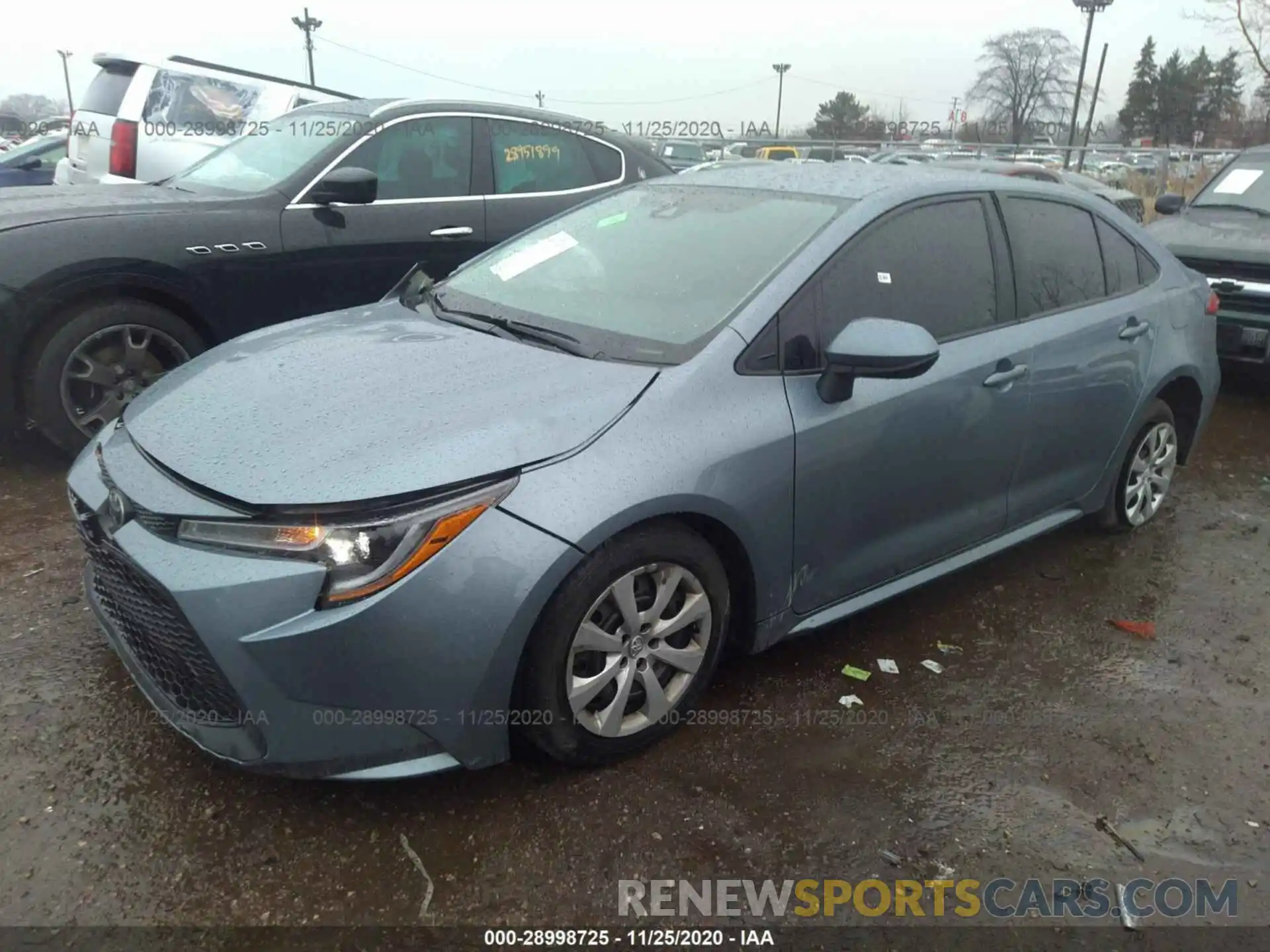 2 Photograph of a damaged car 5YFEPRAE1LP005993 TOYOTA COROLLA 2020