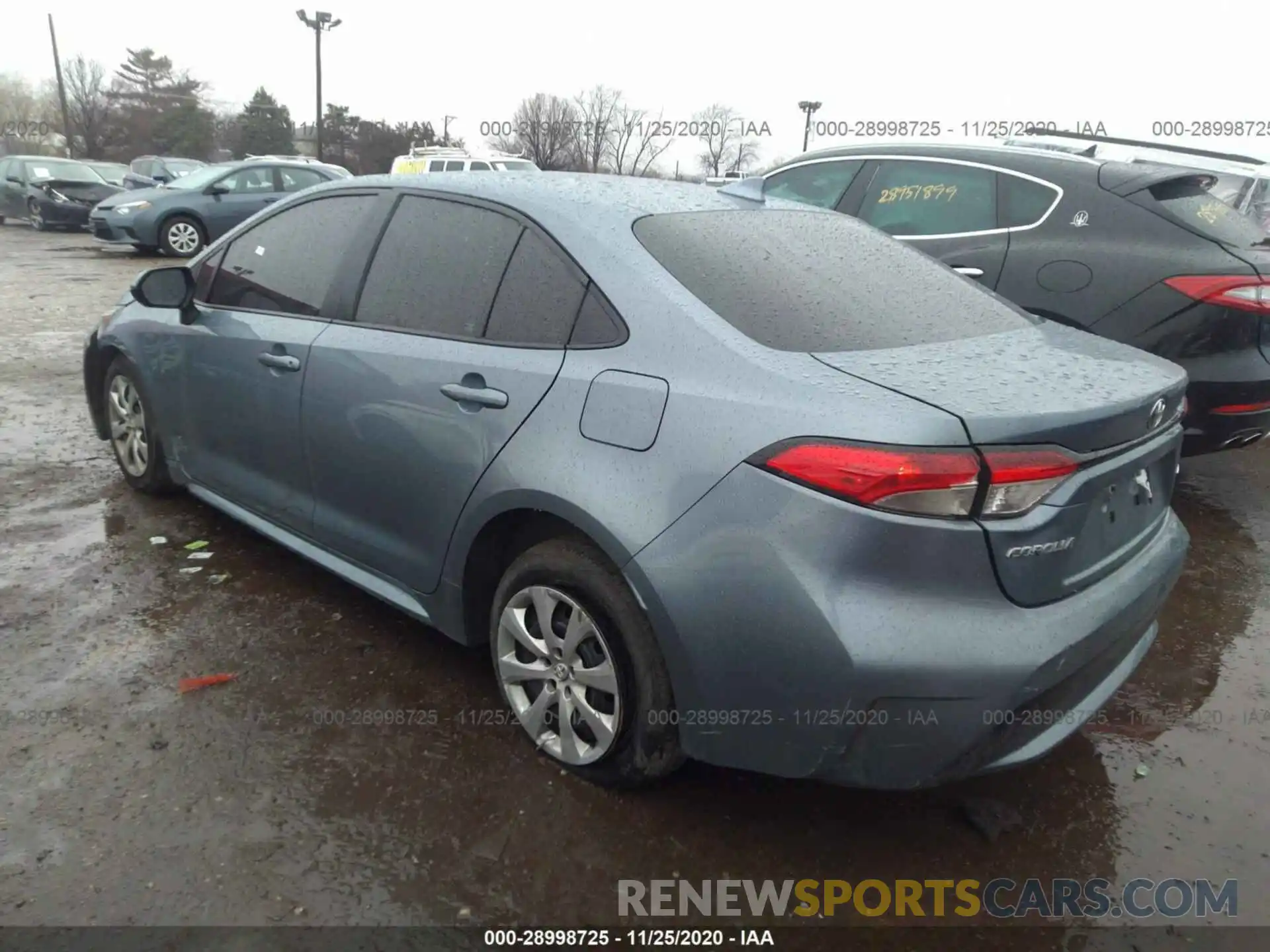 3 Photograph of a damaged car 5YFEPRAE1LP005993 TOYOTA COROLLA 2020