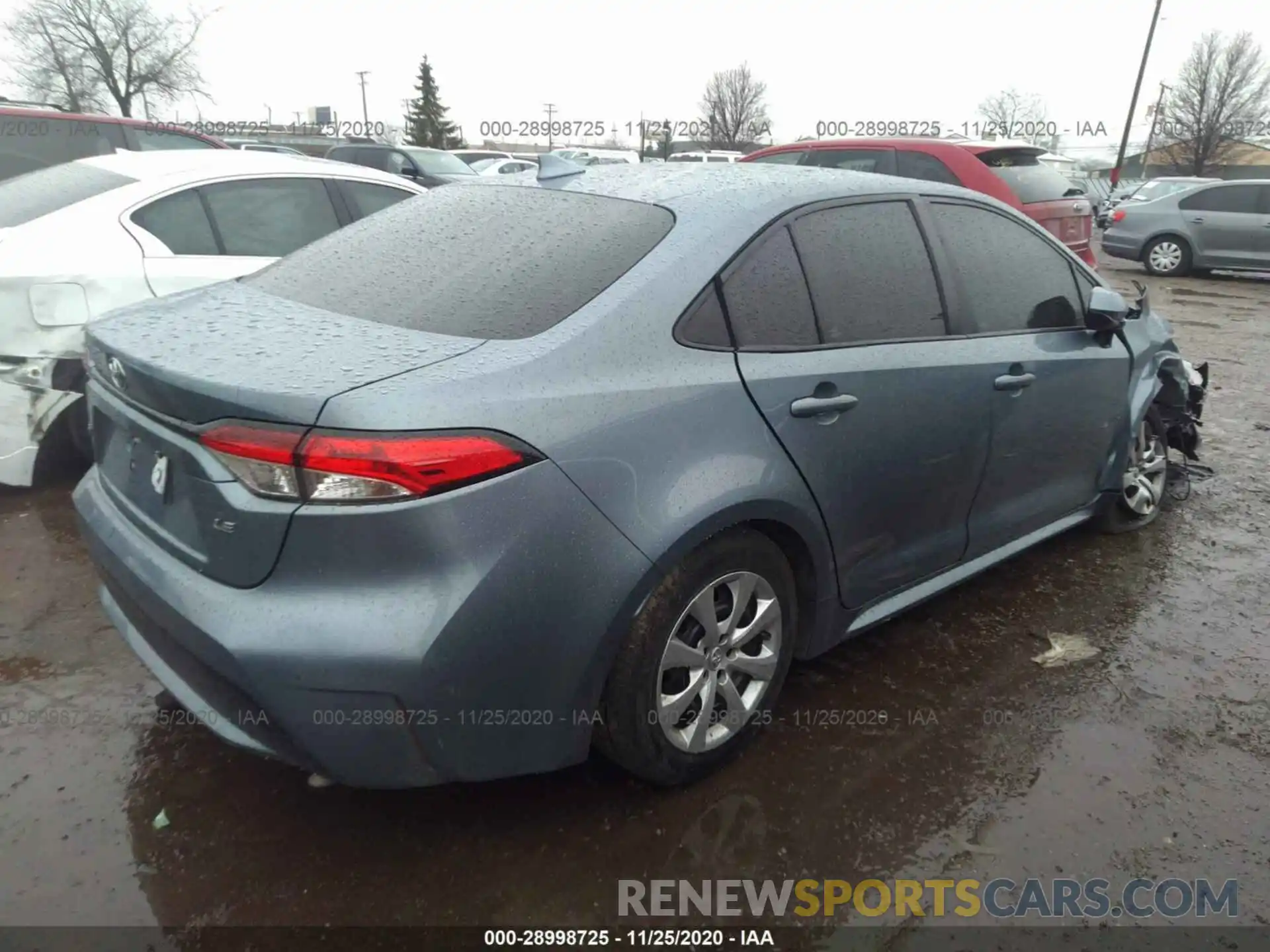 4 Photograph of a damaged car 5YFEPRAE1LP005993 TOYOTA COROLLA 2020