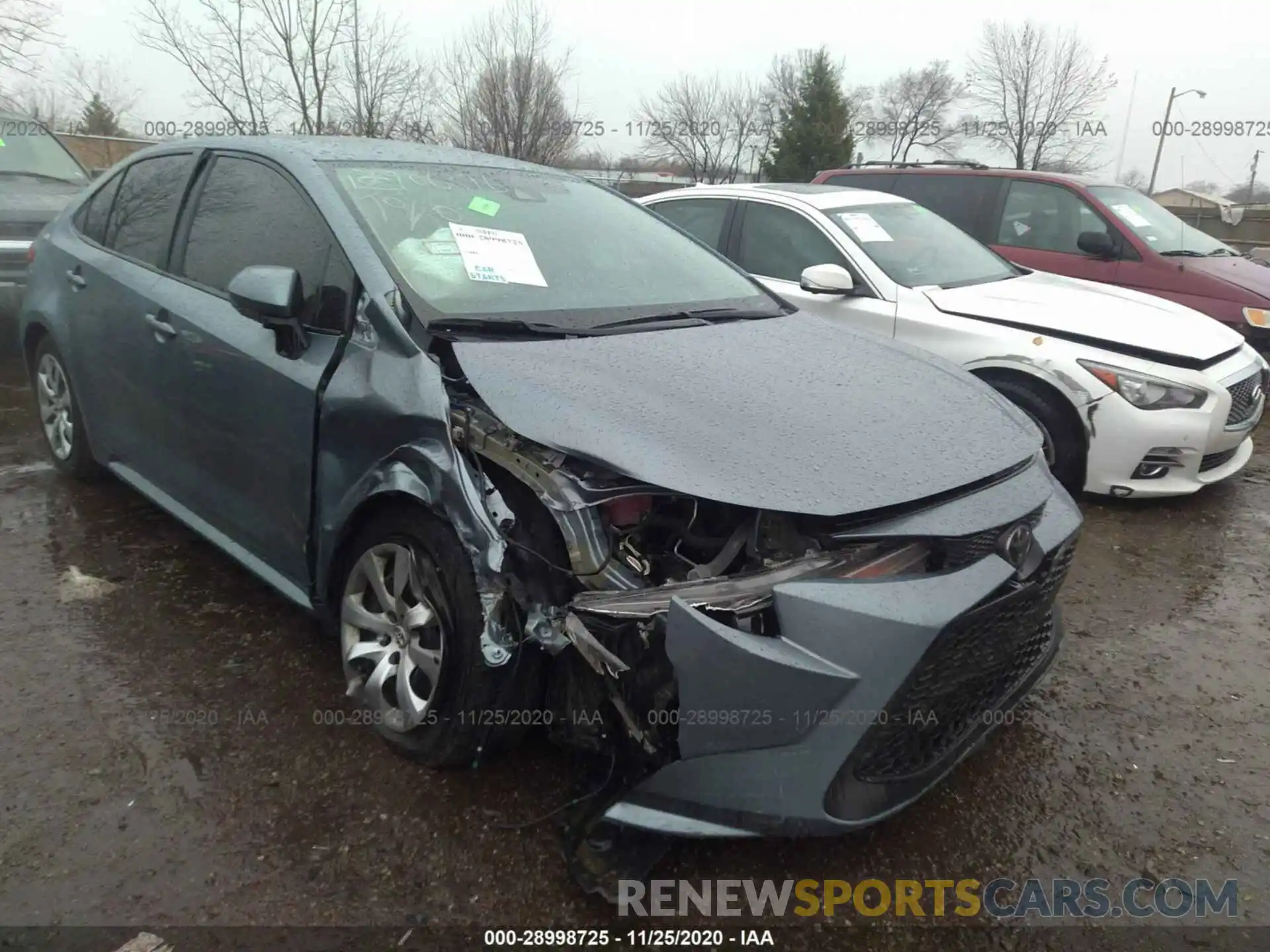 6 Photograph of a damaged car 5YFEPRAE1LP005993 TOYOTA COROLLA 2020