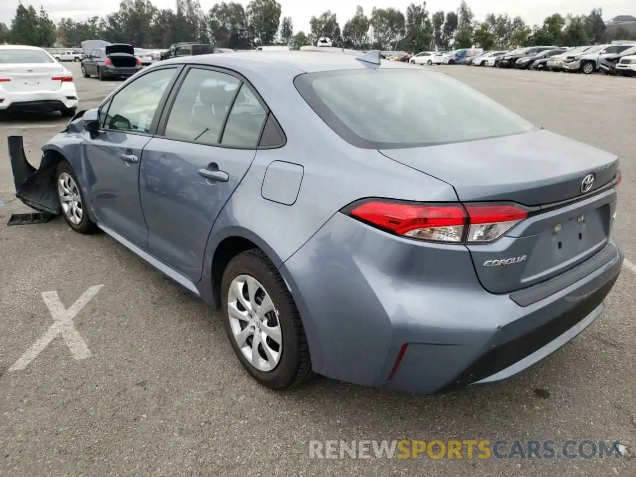 3 Photograph of a damaged car 5YFEPRAE1LP006075 TOYOTA COROLLA 2020