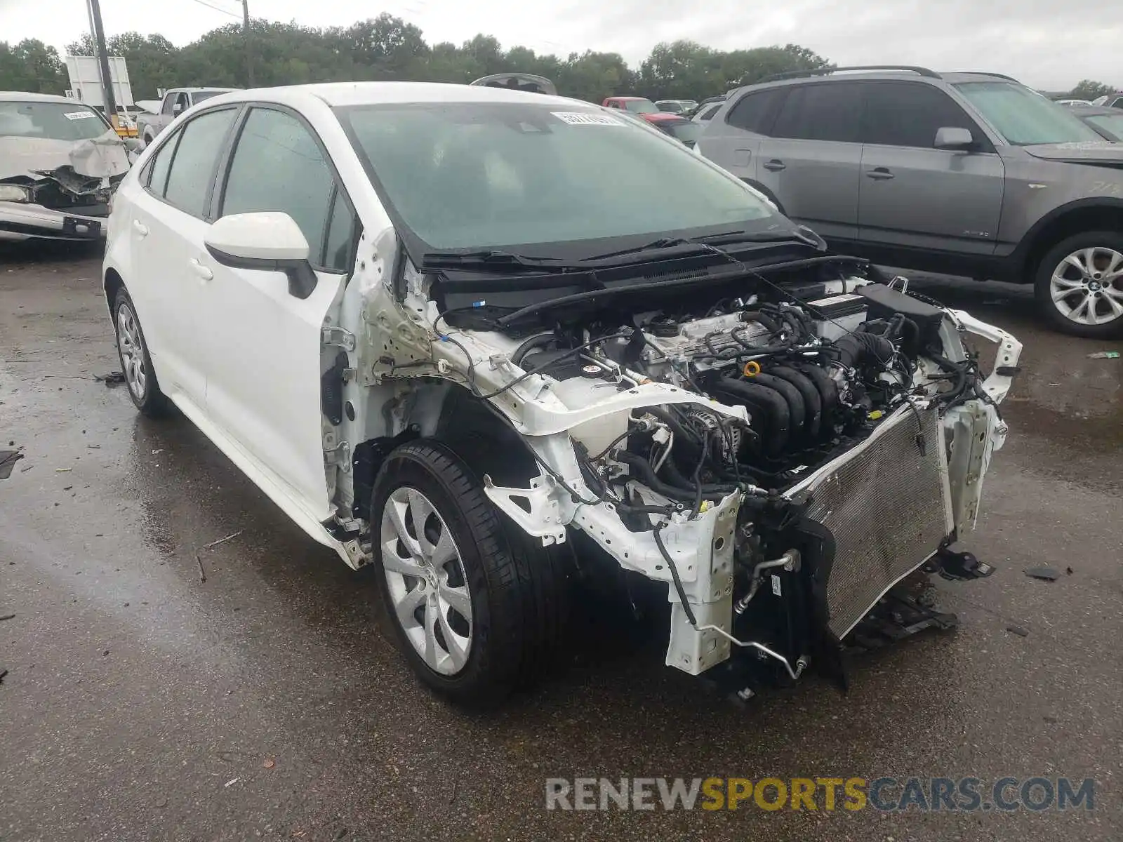 1 Photograph of a damaged car 5YFEPRAE1LP006111 TOYOTA COROLLA 2020