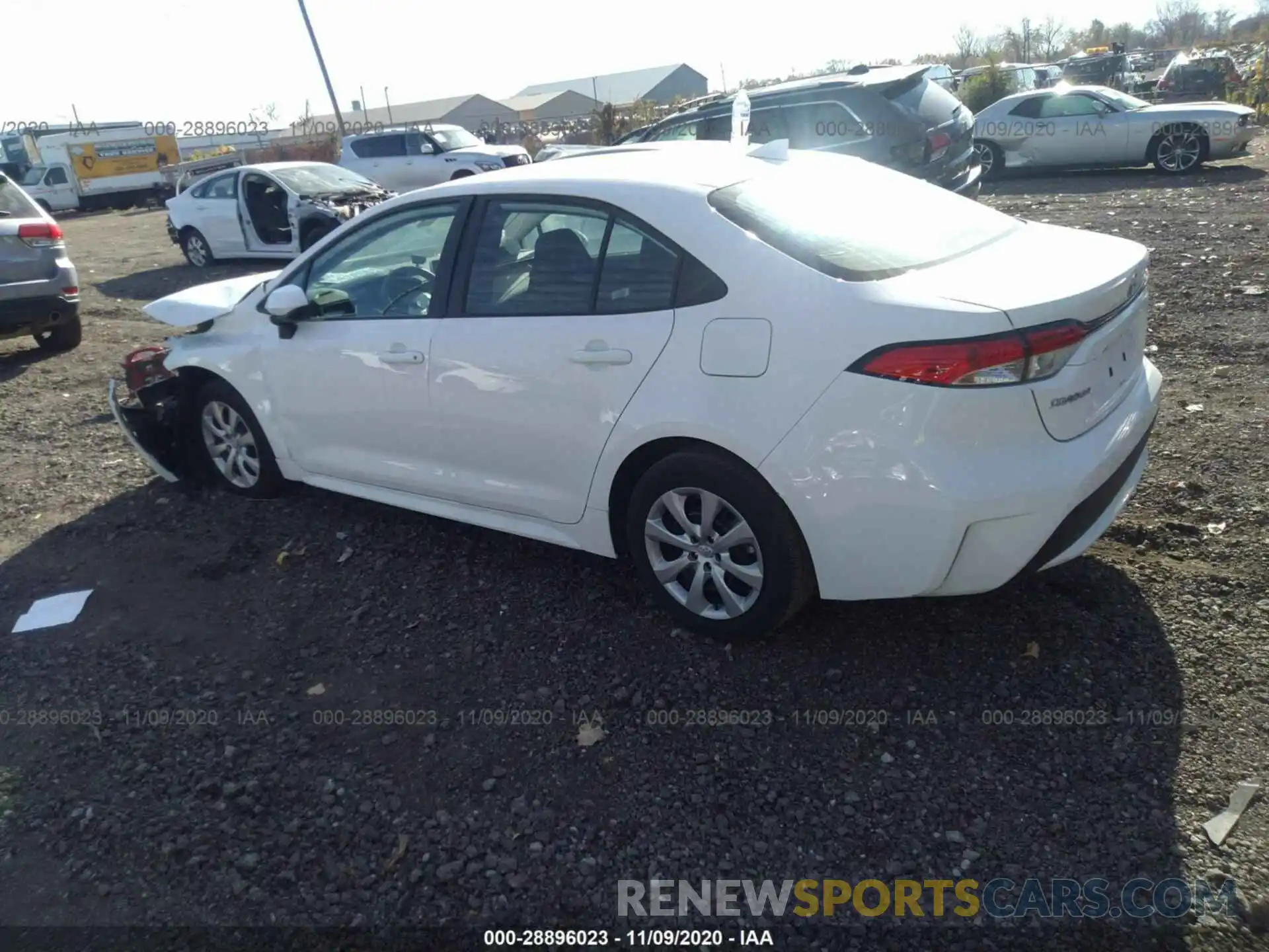 3 Photograph of a damaged car 5YFEPRAE1LP008022 TOYOTA COROLLA 2020