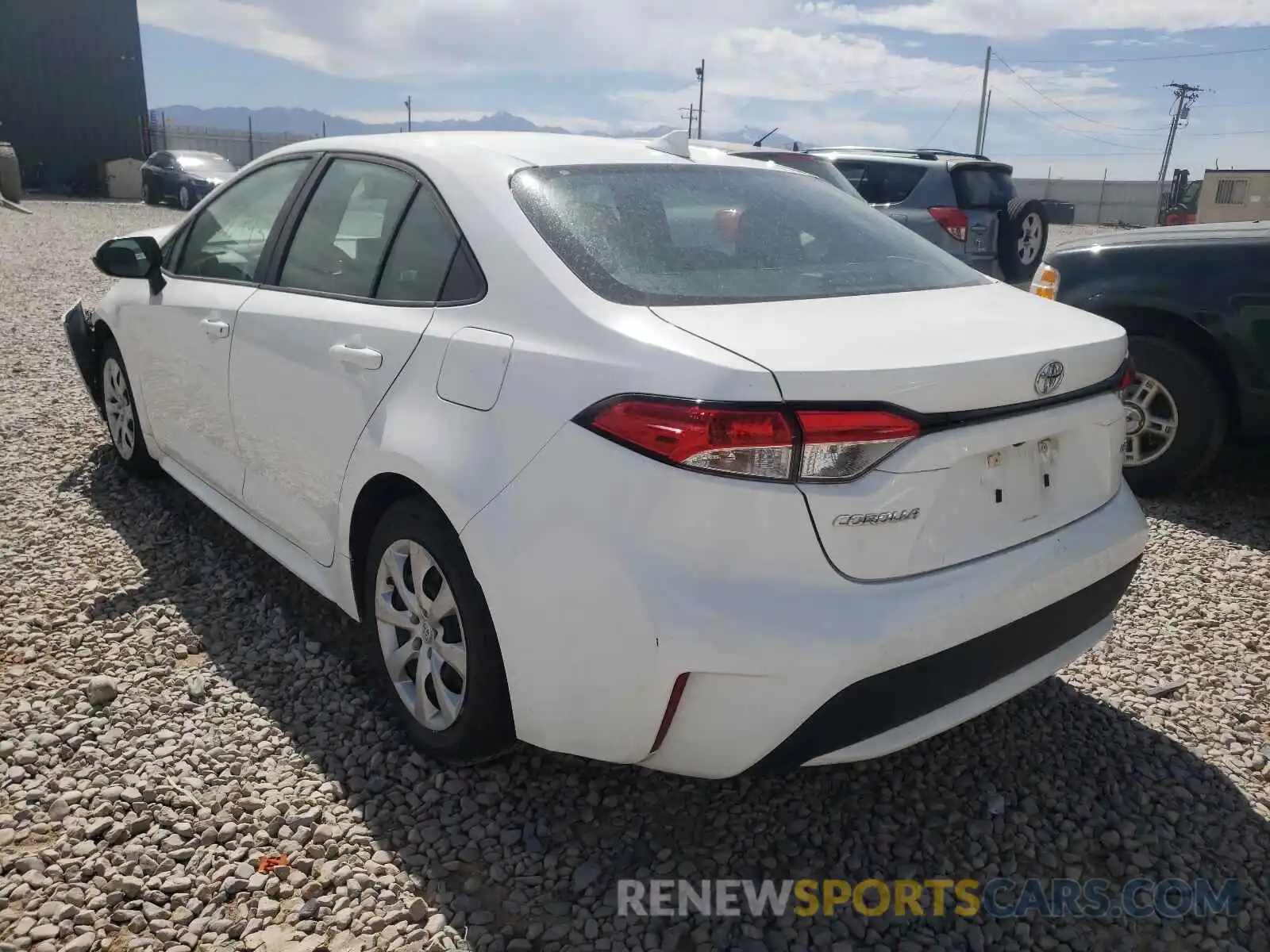 3 Photograph of a damaged car 5YFEPRAE1LP009347 TOYOTA COROLLA 2020