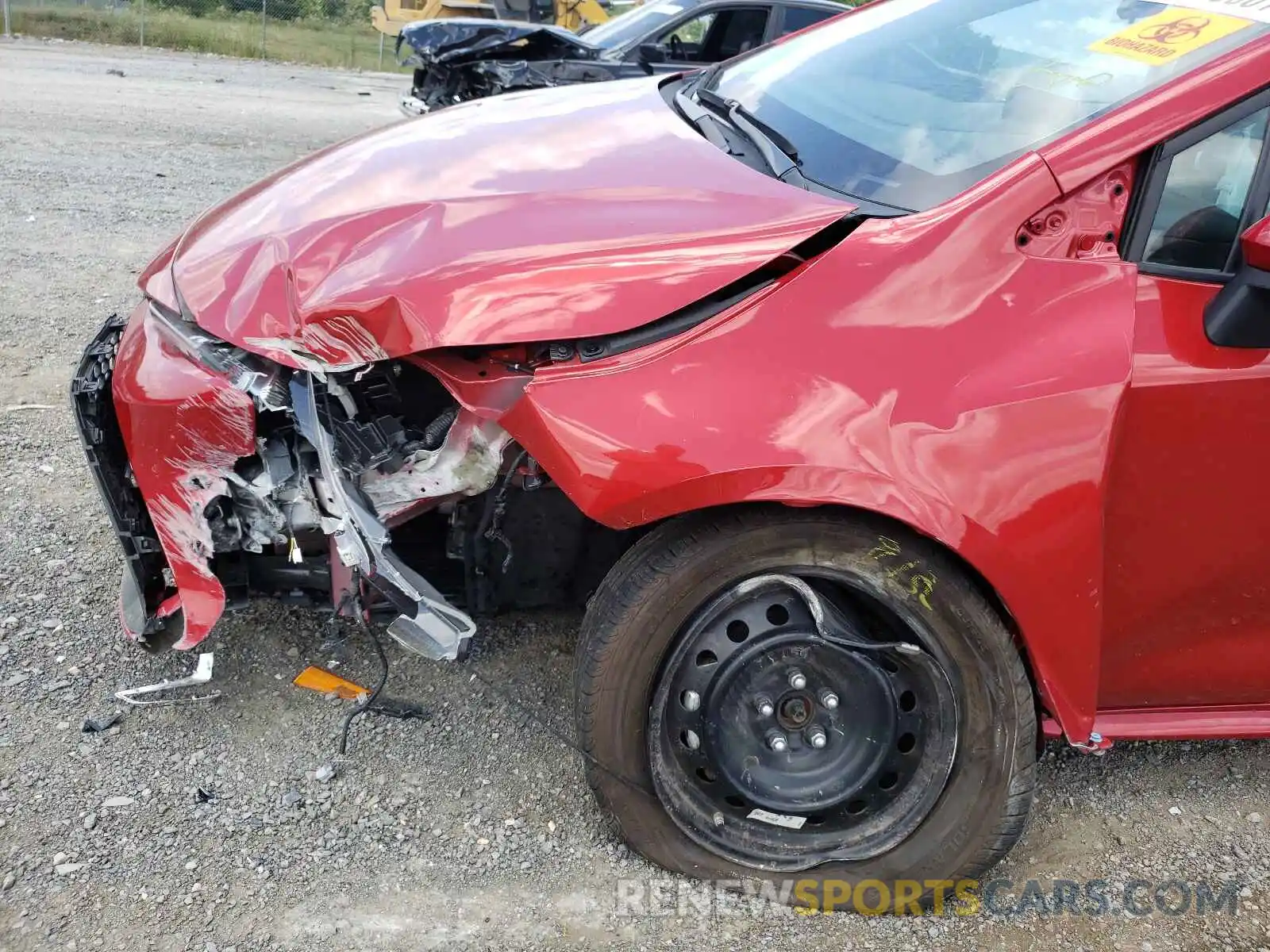 9 Photograph of a damaged car 5YFEPRAE1LP010238 TOYOTA COROLLA 2020