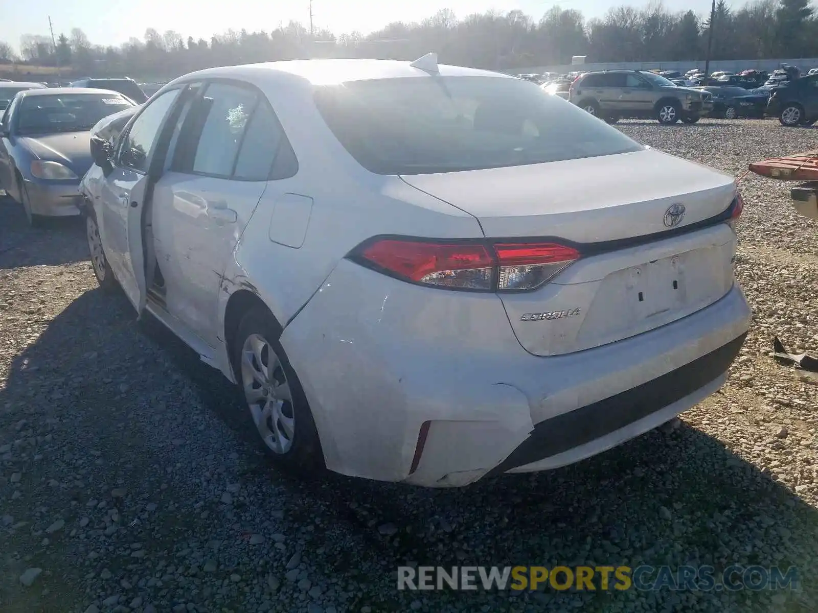 3 Photograph of a damaged car 5YFEPRAE1LP014824 TOYOTA COROLLA 2020