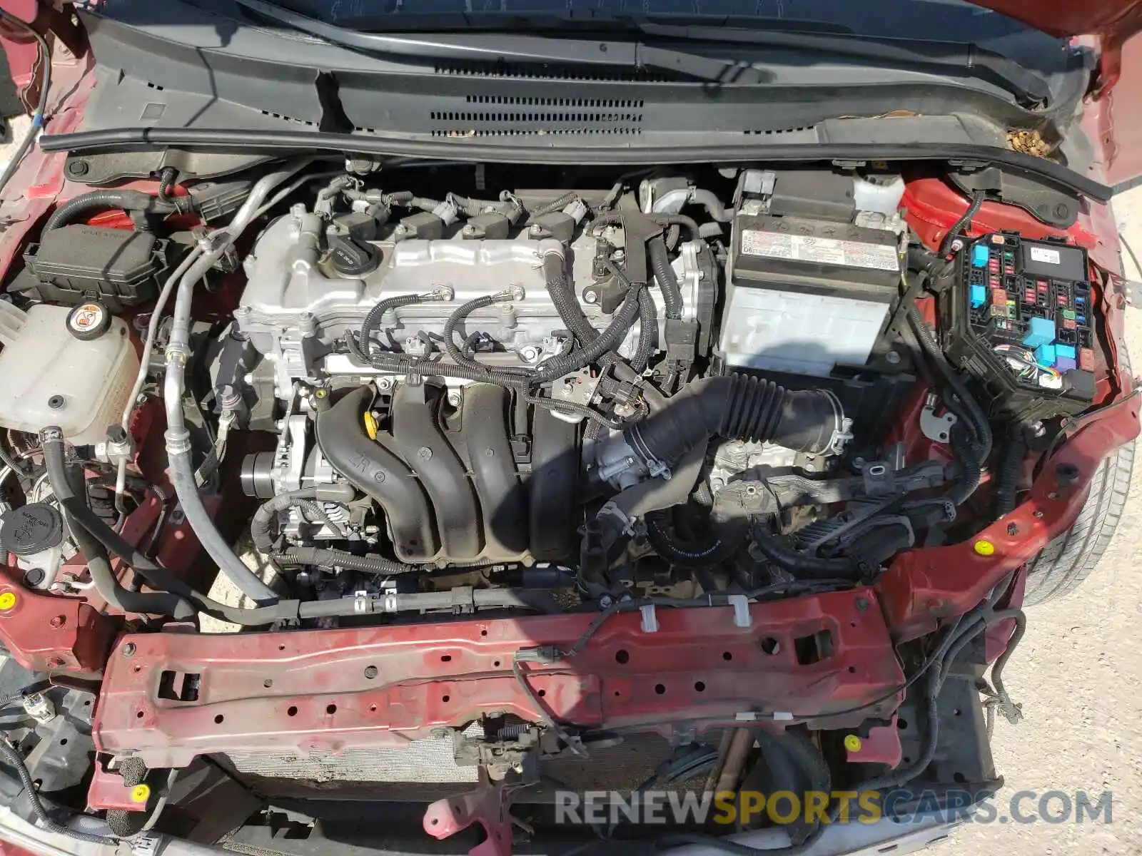 7 Photograph of a damaged car 5YFEPRAE1LP017304 TOYOTA COROLLA 2020