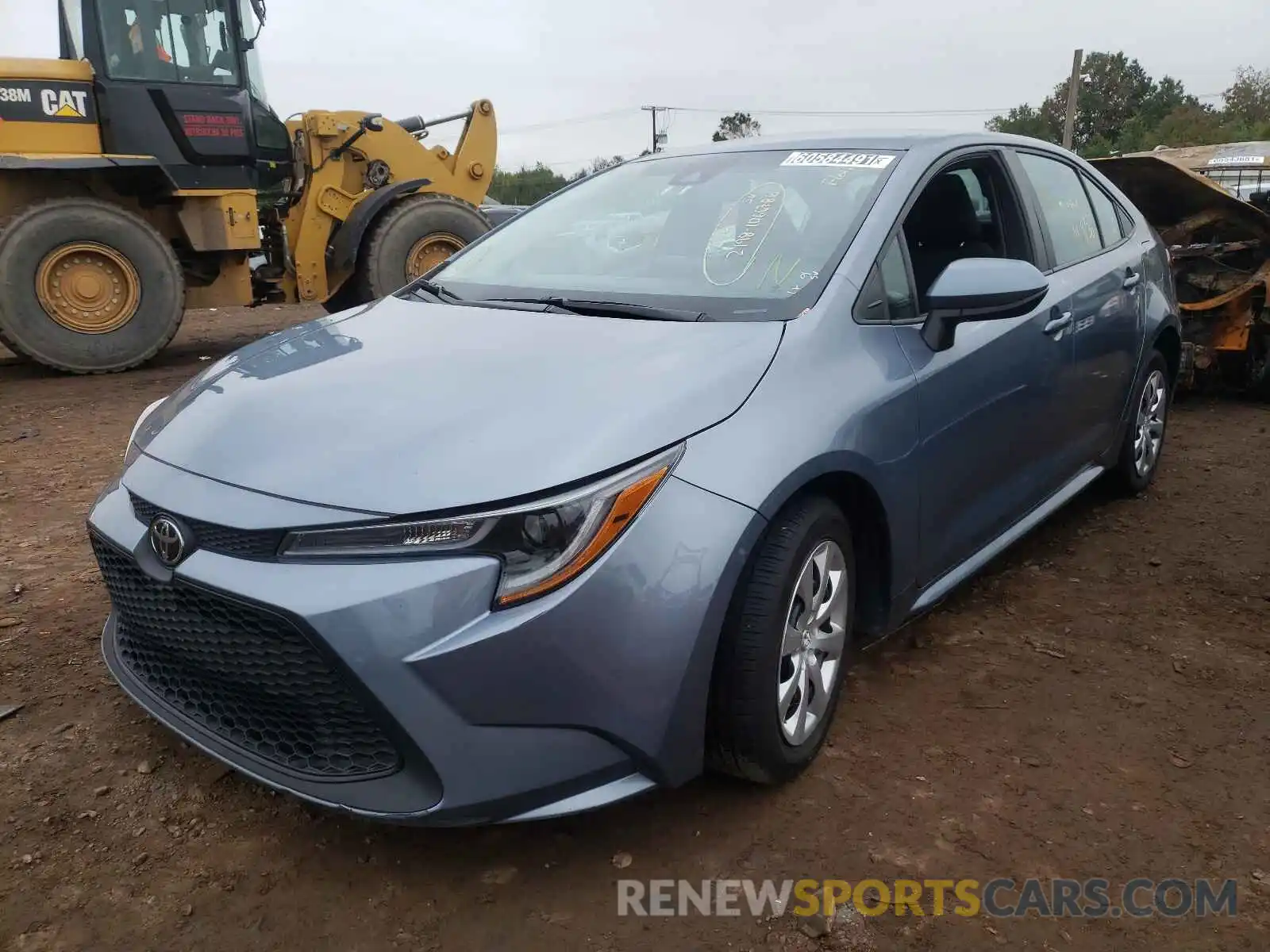 2 Photograph of a damaged car 5YFEPRAE1LP018601 TOYOTA COROLLA 2020