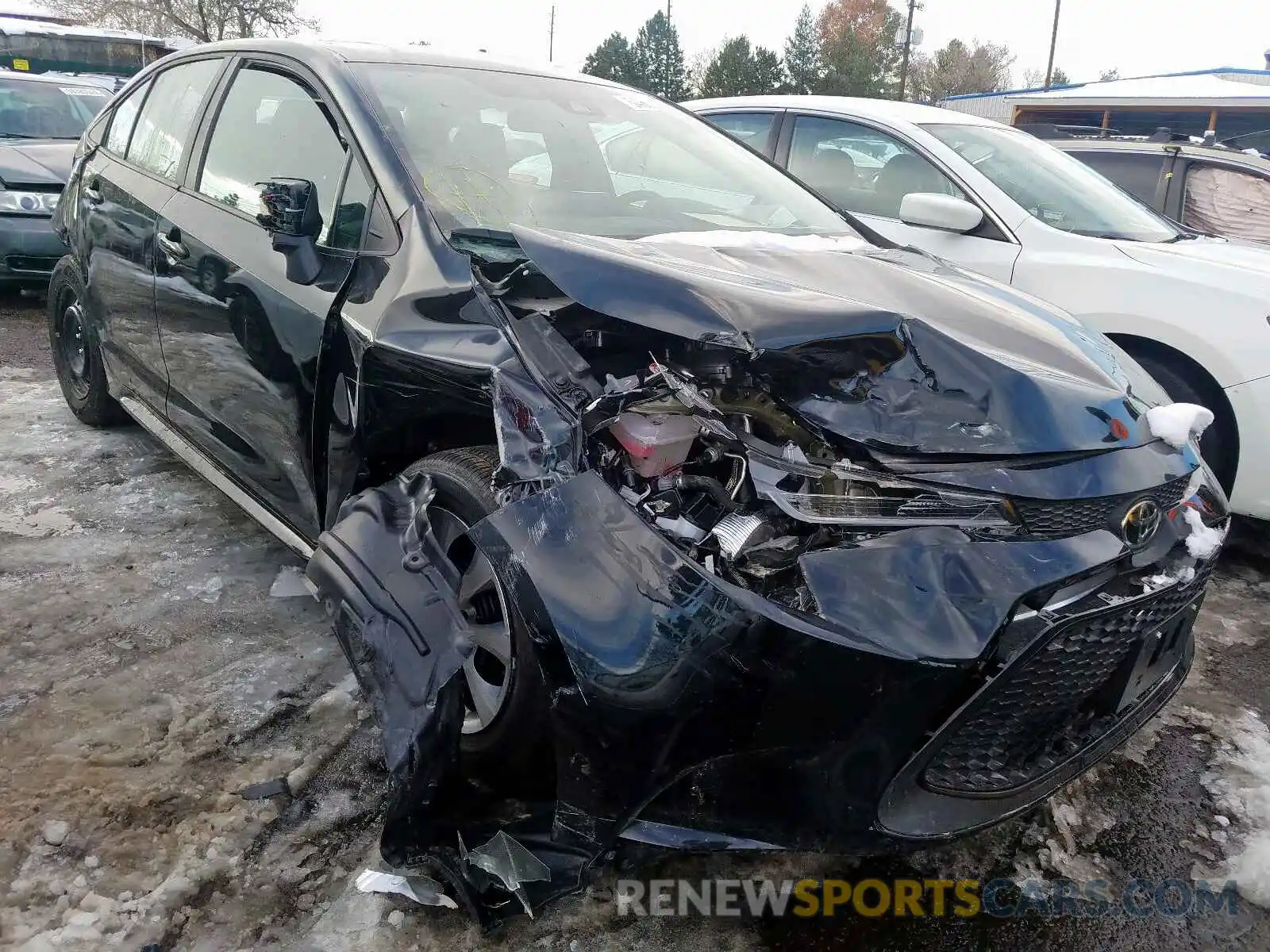 1 Photograph of a damaged car 5YFEPRAE1LP020168 TOYOTA COROLLA 2020