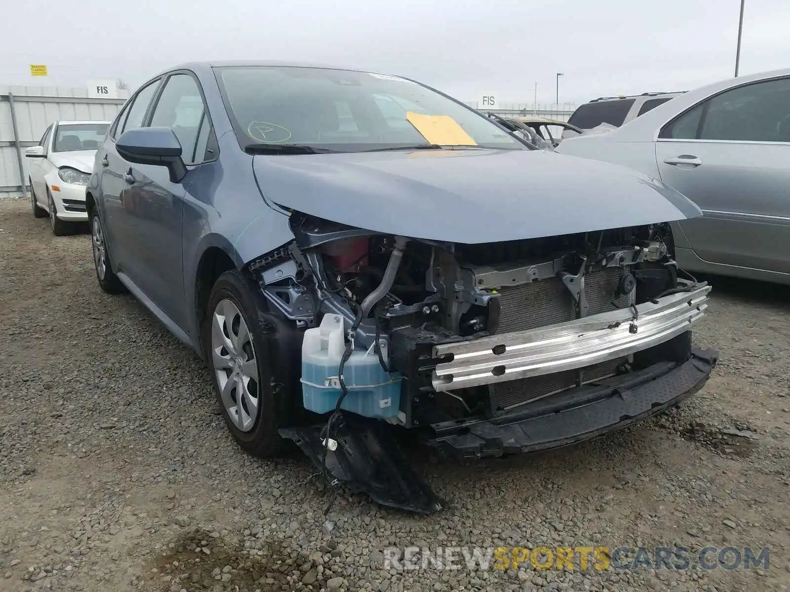 1 Photograph of a damaged car 5YFEPRAE1LP020171 TOYOTA COROLLA 2020