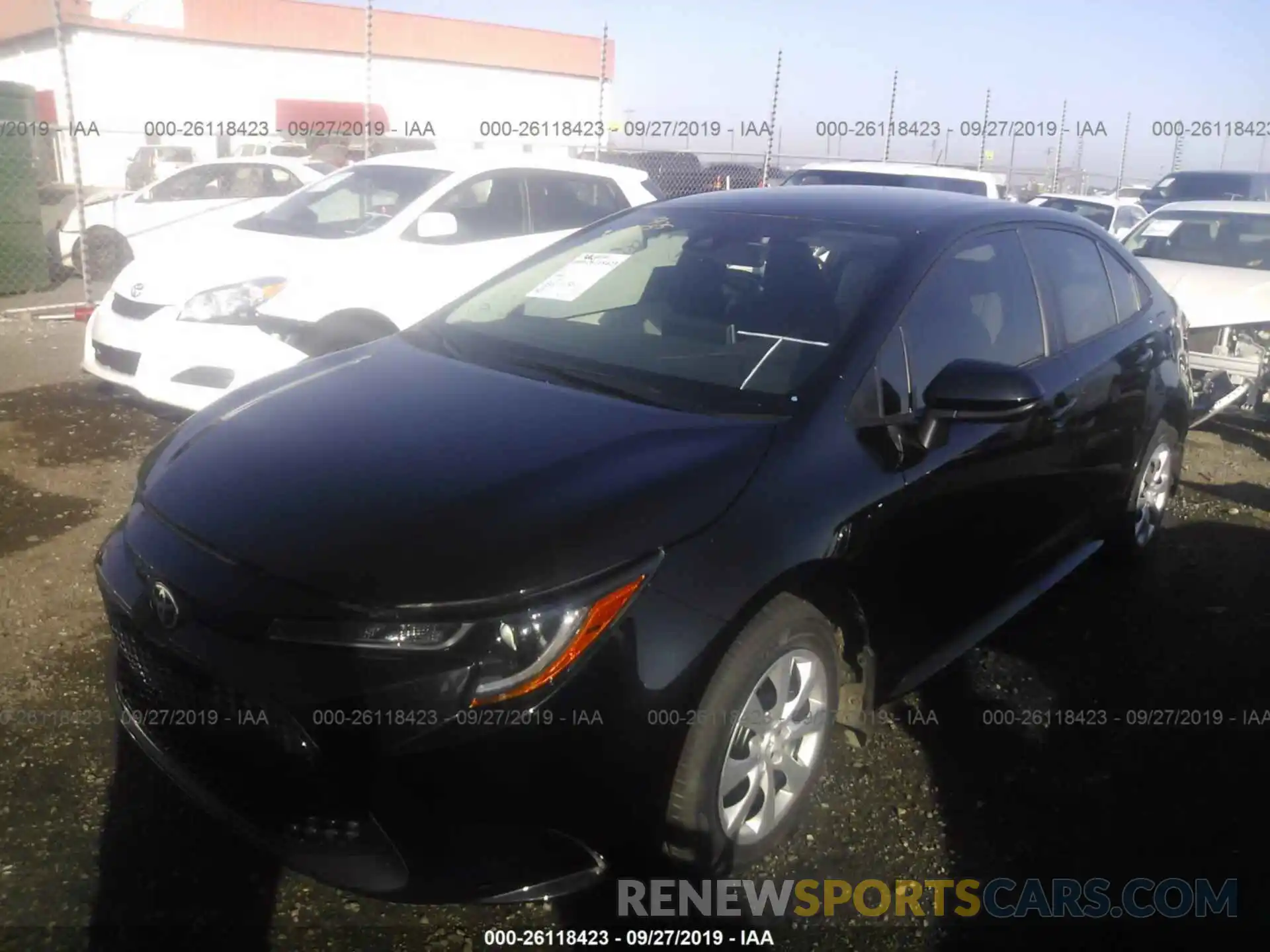 2 Photograph of a damaged car 5YFEPRAE1LP020509 TOYOTA COROLLA 2020