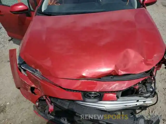 7 Photograph of a damaged car 5YFEPRAE1LP020574 TOYOTA COROLLA 2020