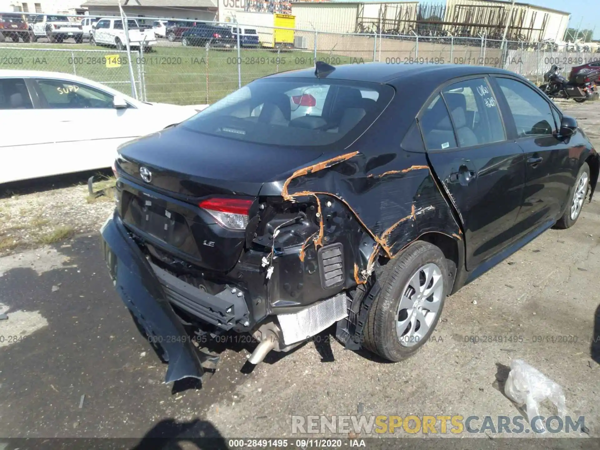 6 Photograph of a damaged car 5YFEPRAE1LP020980 TOYOTA COROLLA 2020