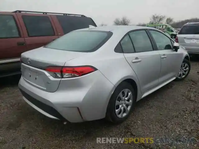 4 Photograph of a damaged car 5YFEPRAE1LP021000 TOYOTA COROLLA 2020